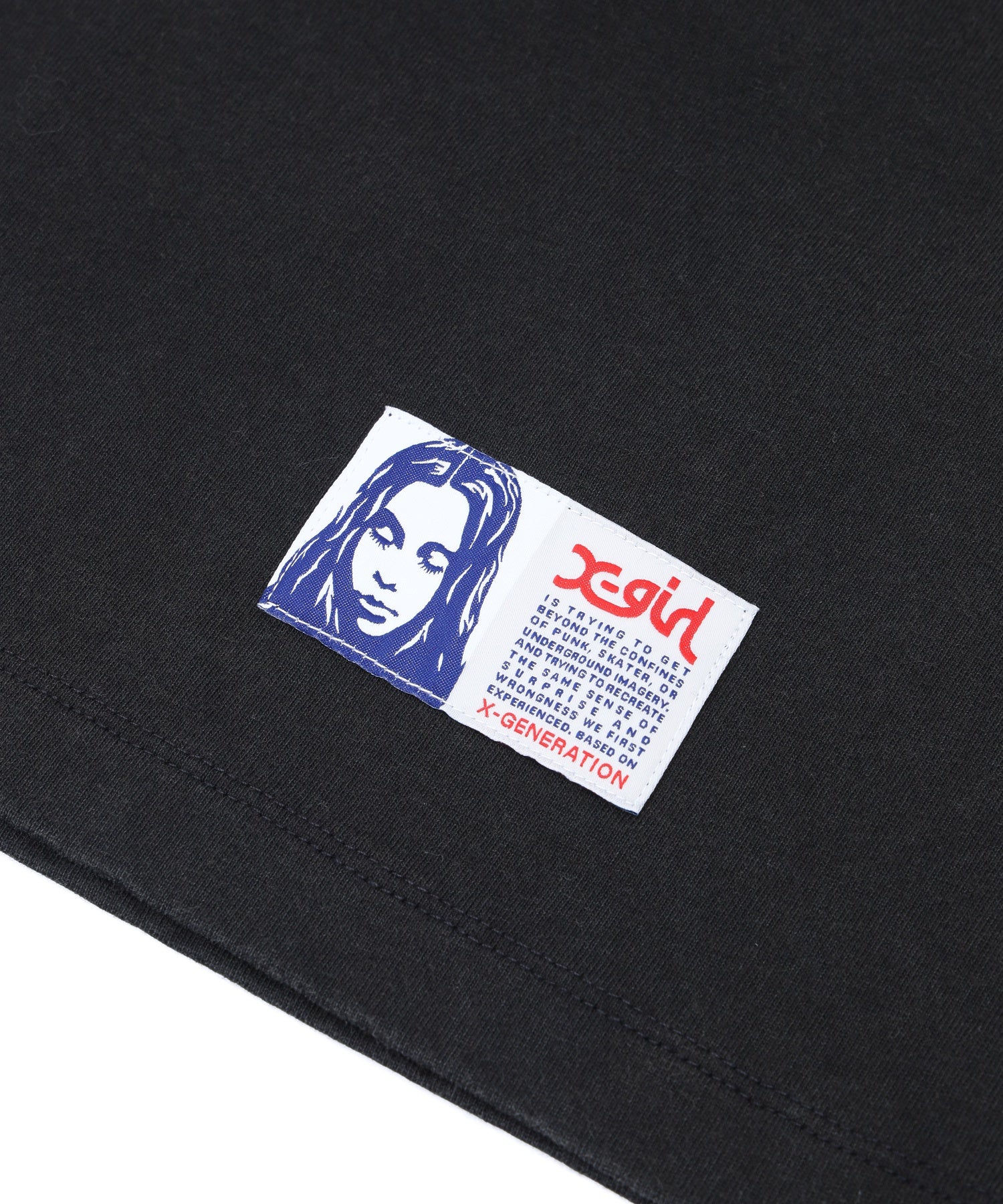 Champion for X-girl REVERSE WEAVE FACE LABEL S/S TEE