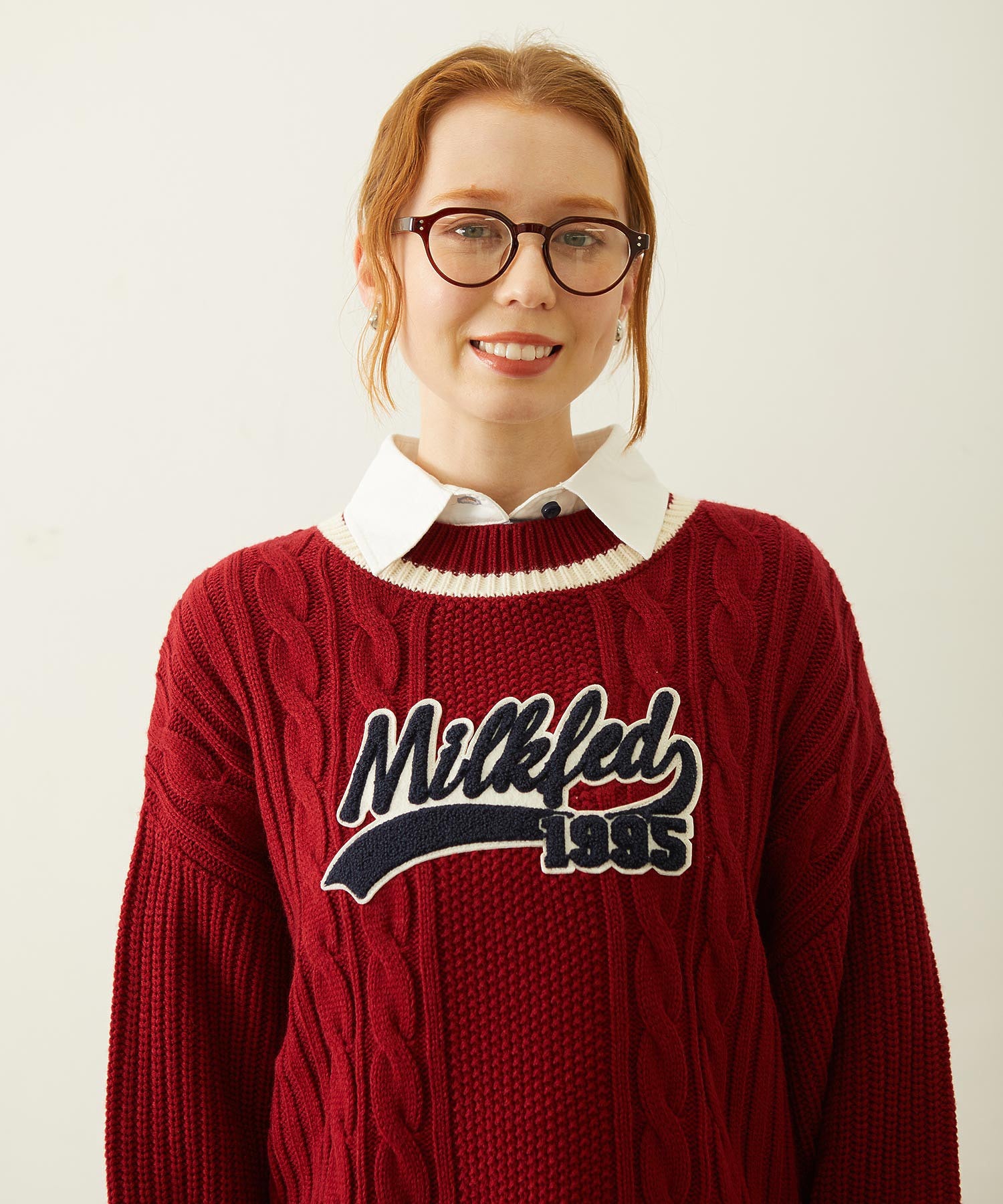 CRICKET KNIT PATCH TOP