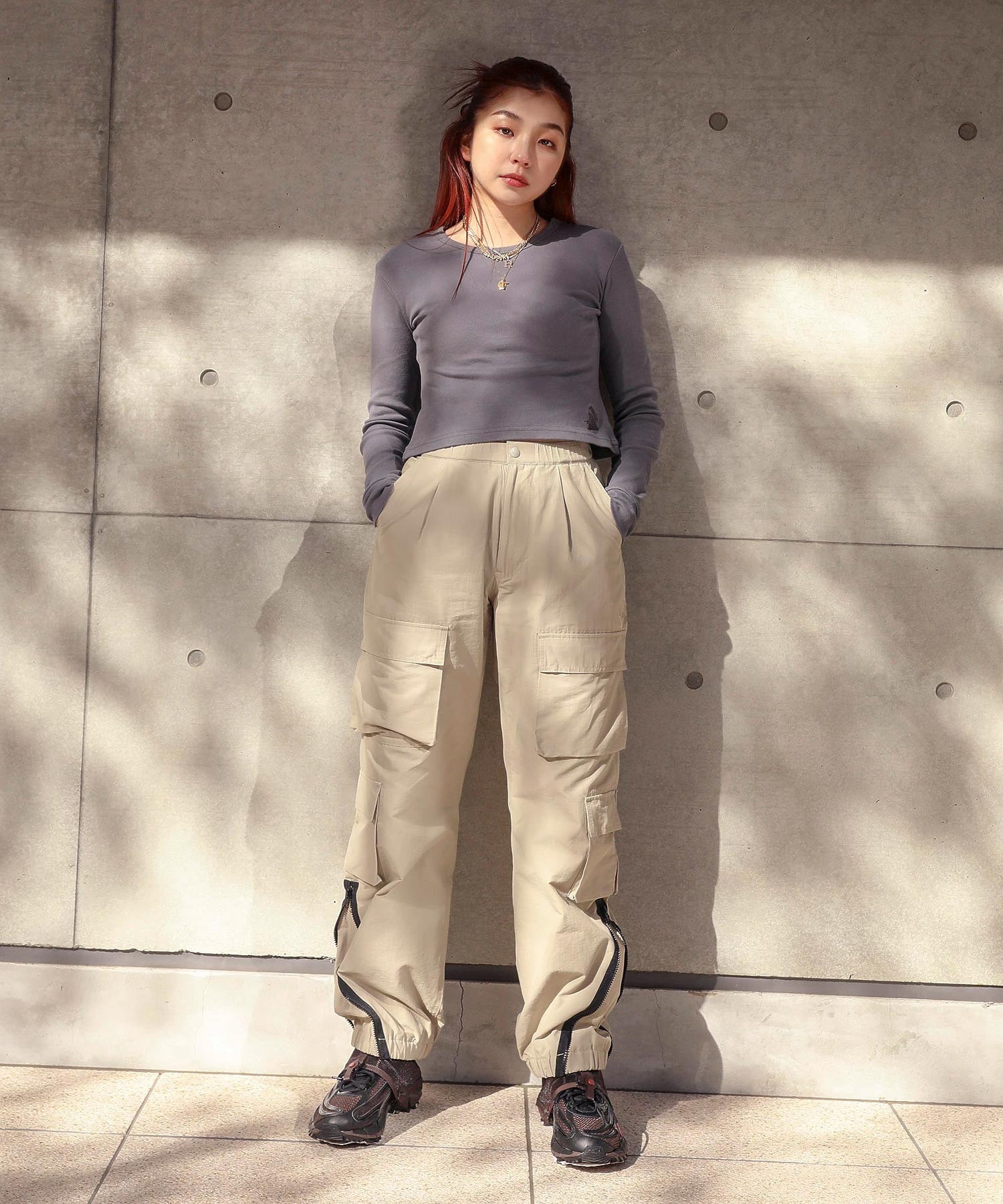 model：H162 着用サイズ：ONESIZE