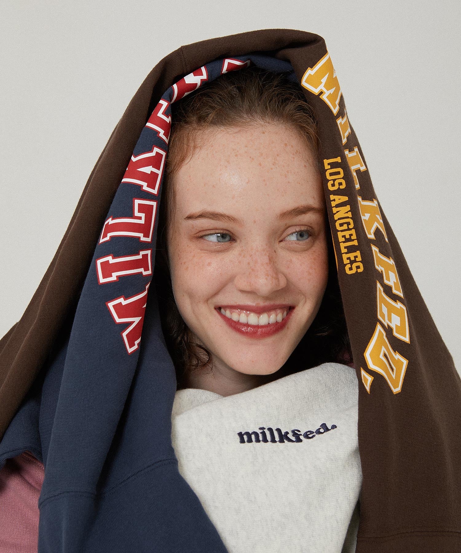 MILKFED.×CHAMPION SWEAT ZIP HOODIE