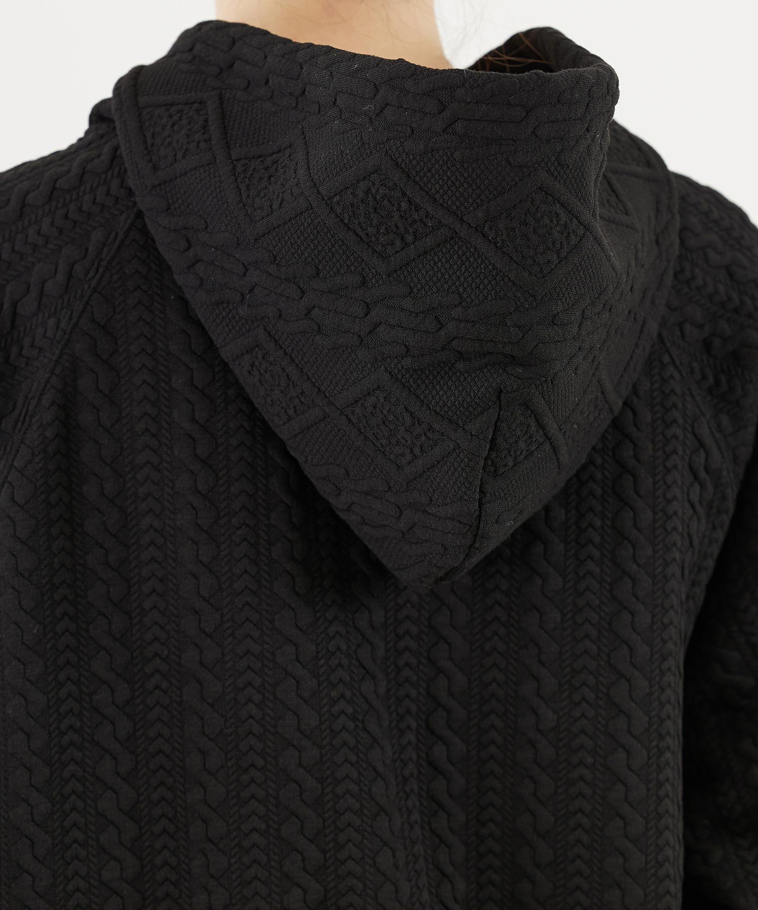 JACQUARD RAGLAN HOODIE MILKFED.