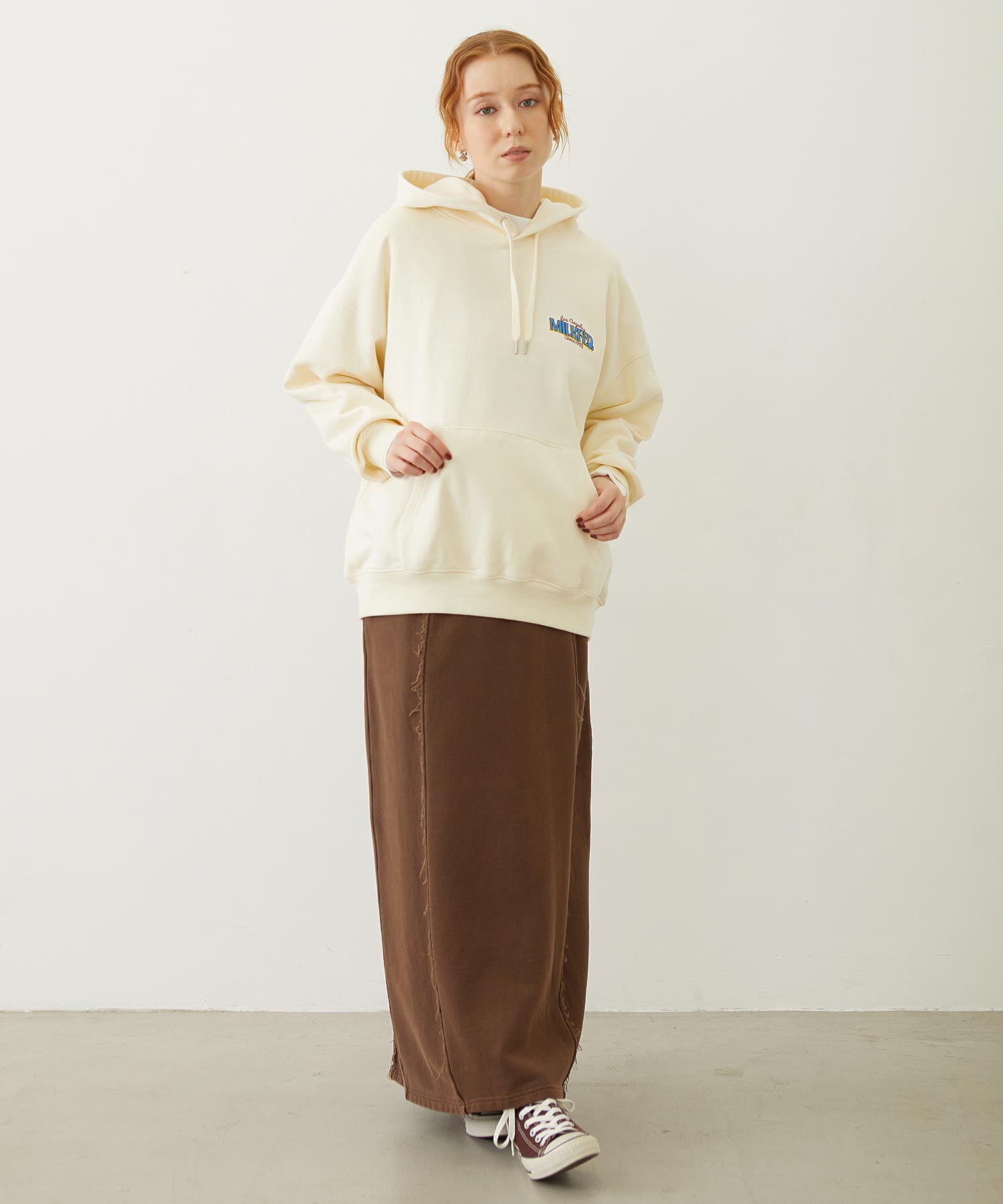 DOODLE LOGO SWEAT HOODIE