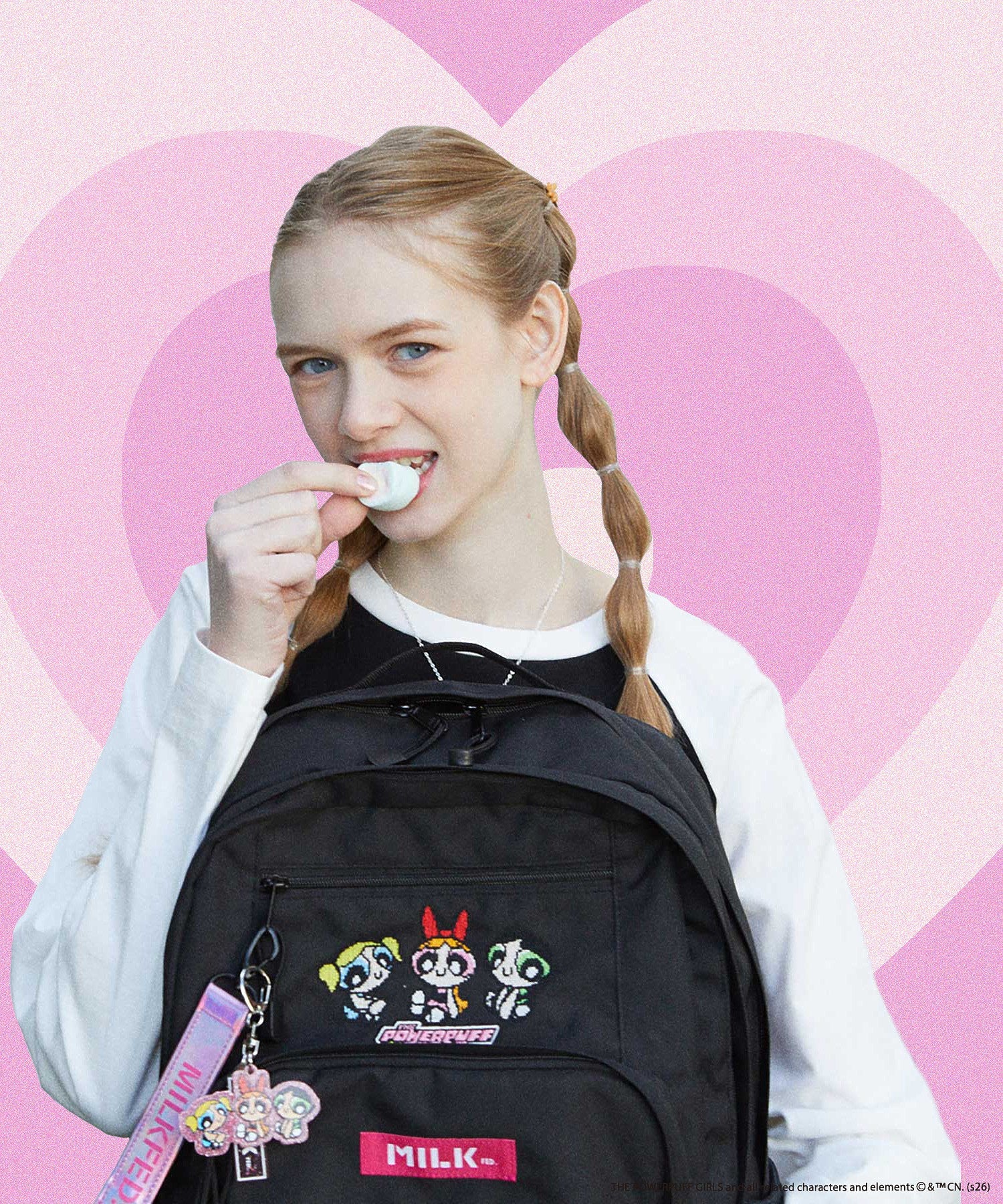 THE POWERPUFF GIRLS × MILKFED. BACKPACK