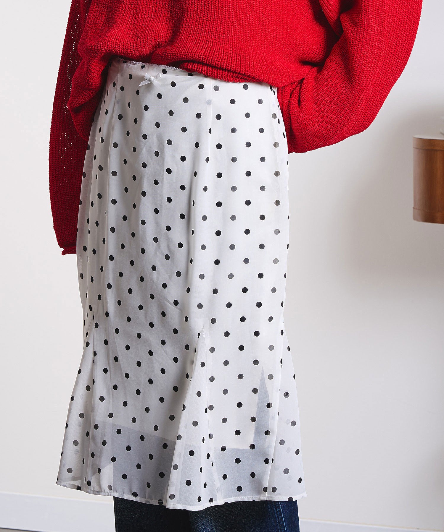 ASSORTED MIDI SKIRT