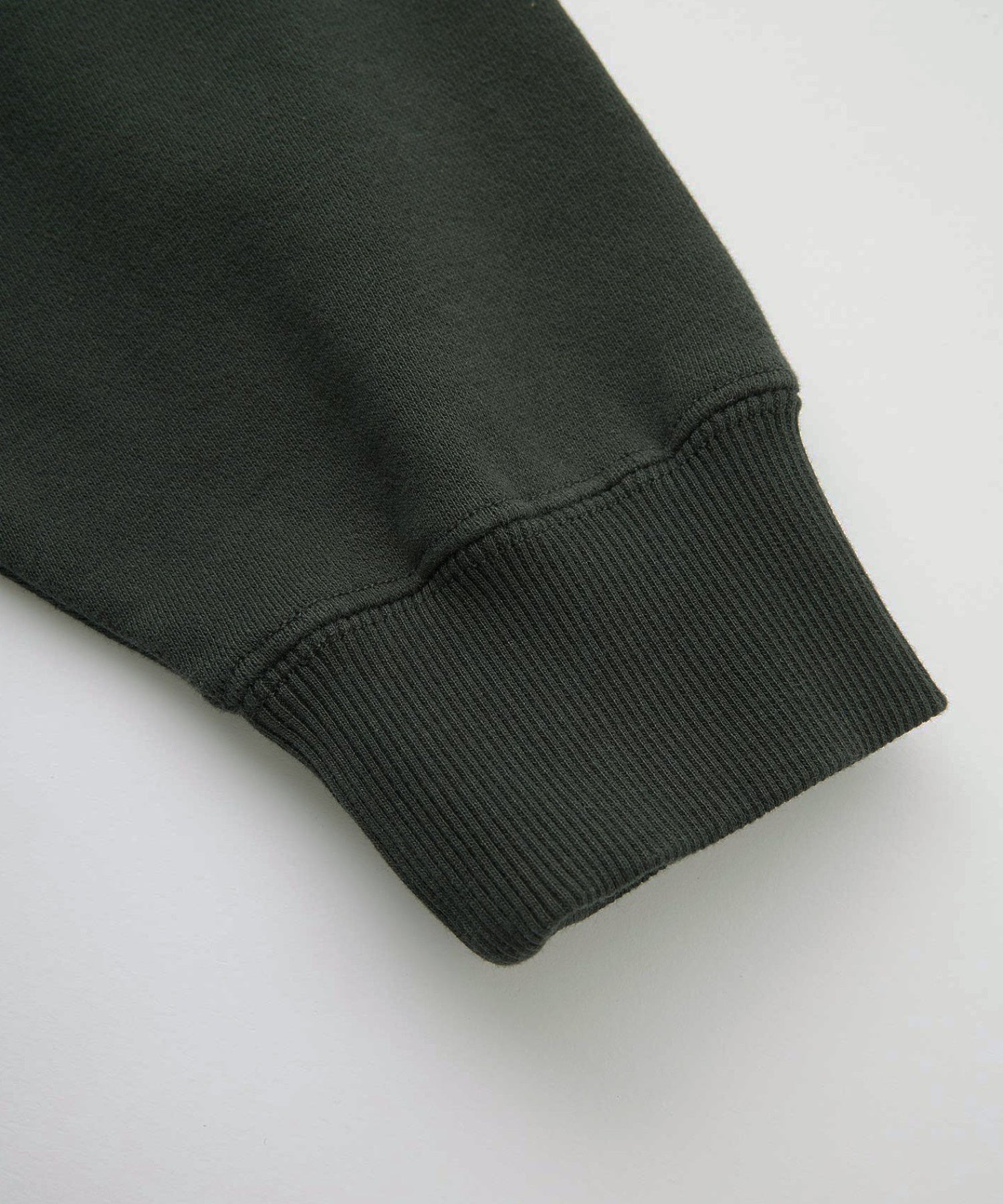 EYELET EMBROIDERY ZIP UP SWEAT HOODIE