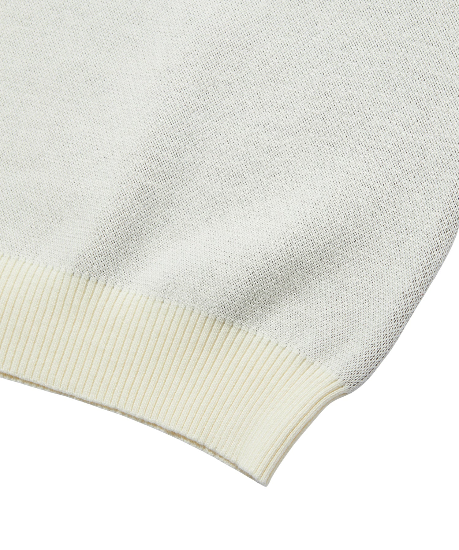 LEOPARD HEART LOGO JACQURD KNIT TOP