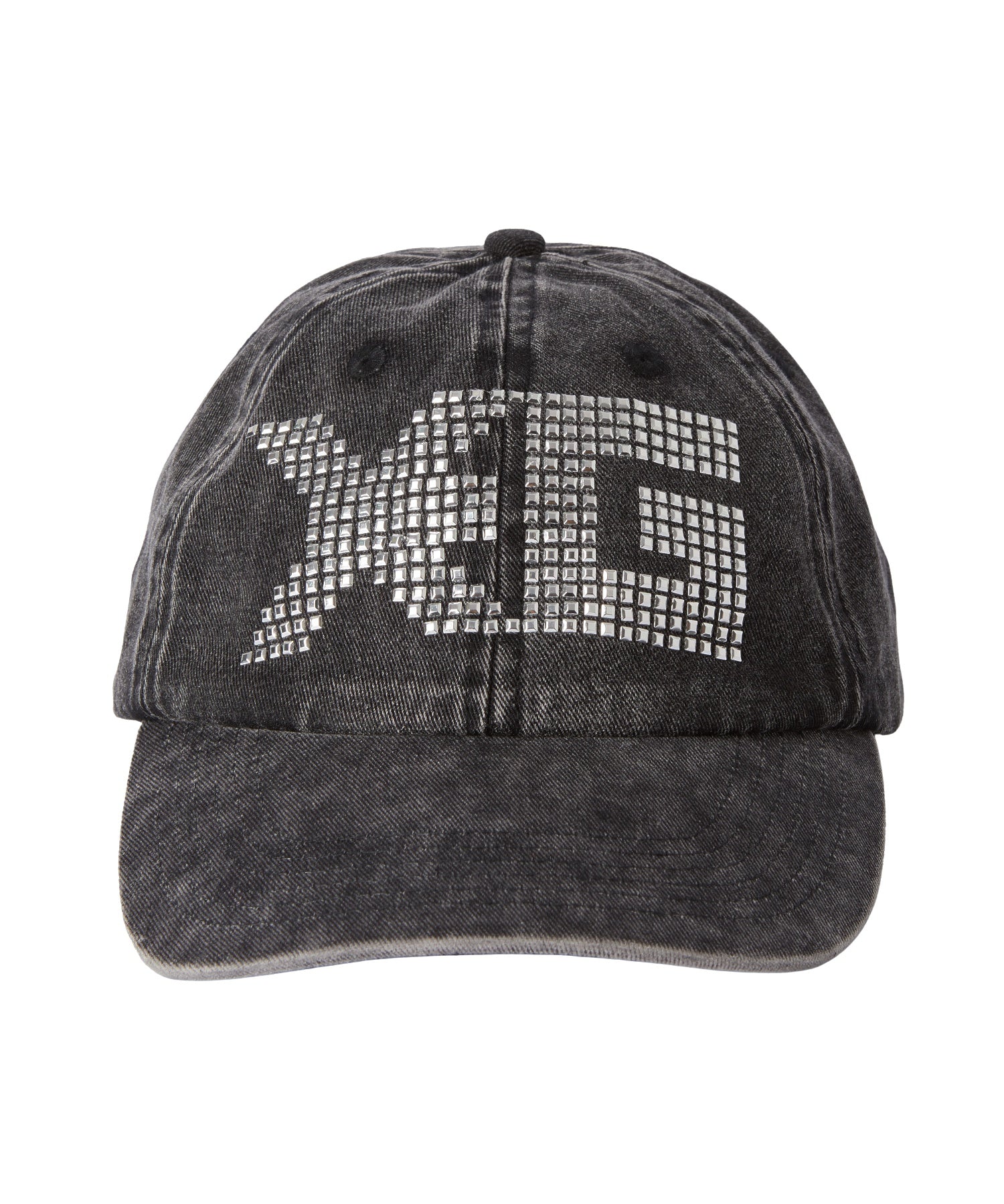 SQUARE STUDDED LOGO 6PANEL CAP