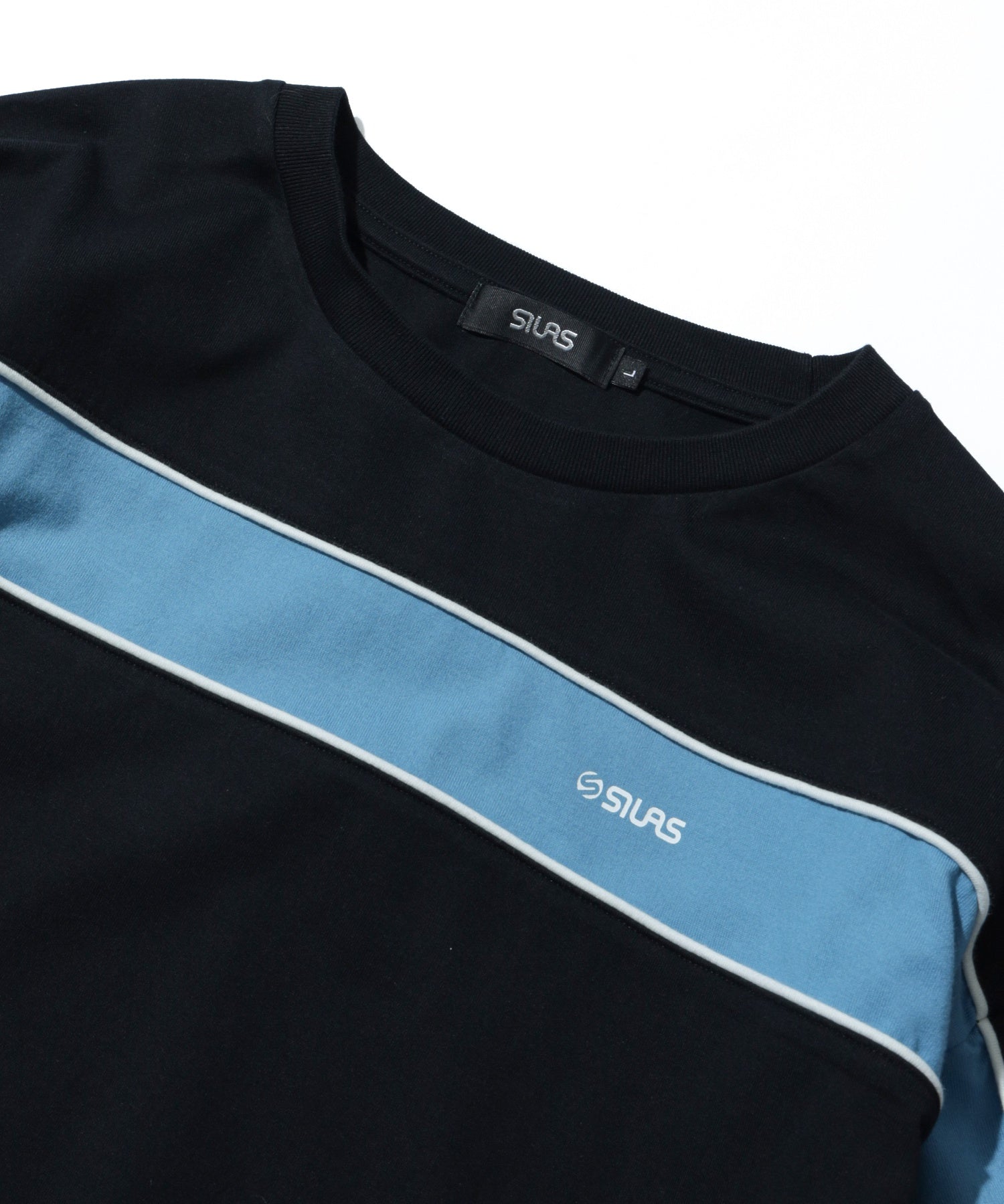 SINGLE STRIPED L/S TEE