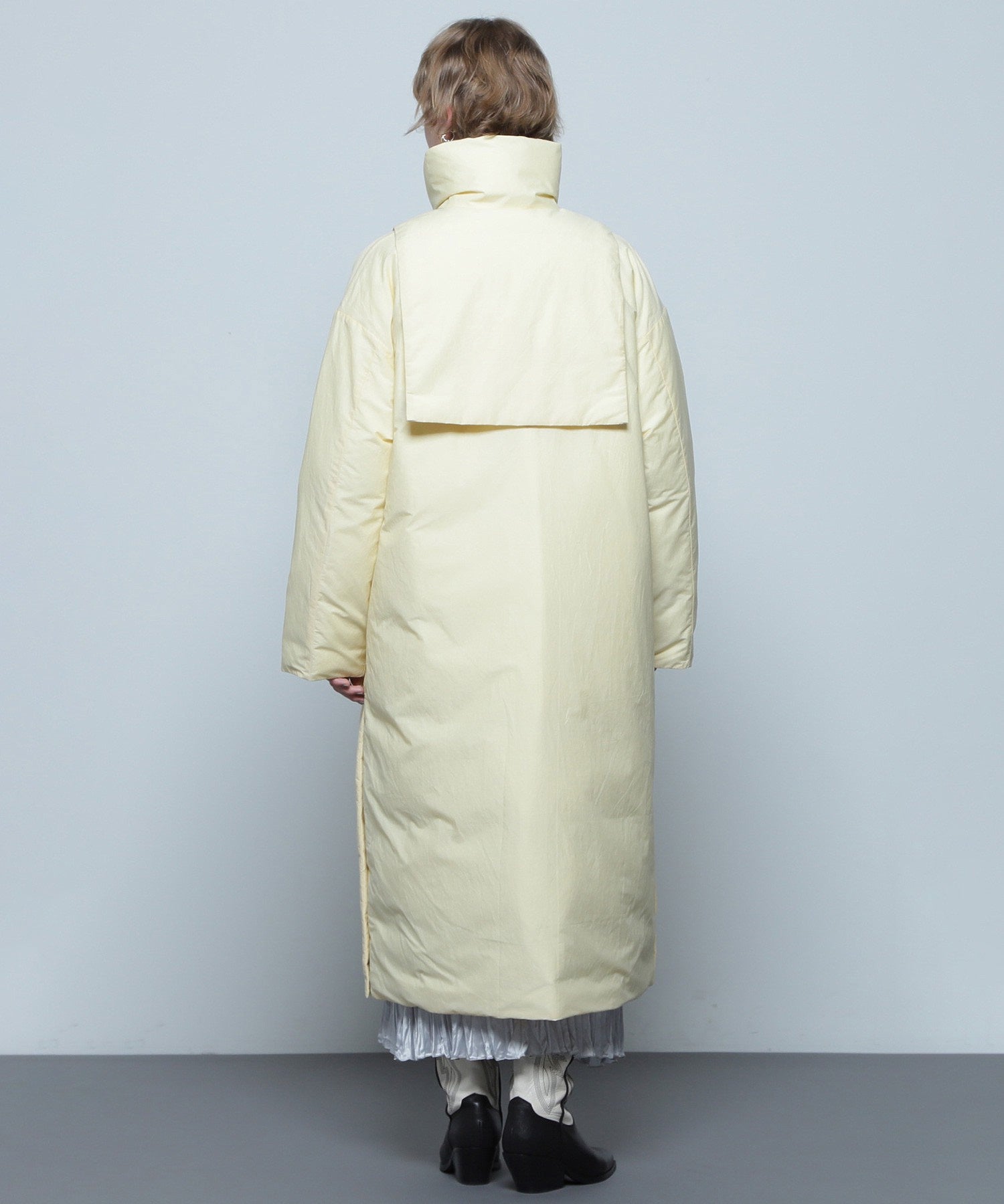 【イエローROSE BUD限定カラー】F/CE./RECYCLE DOWN 2WAY STAND COAT