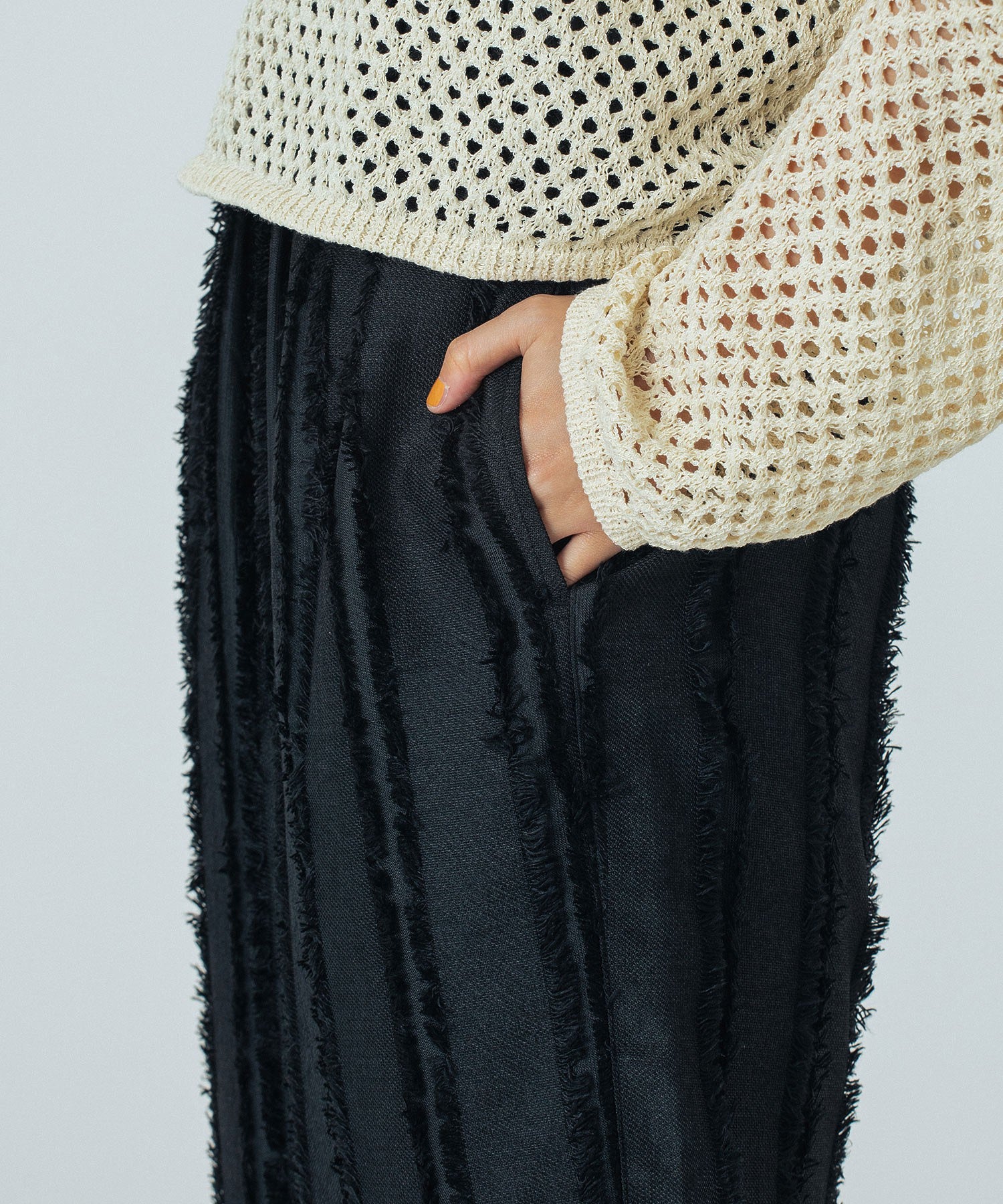 EASY JACQUARD PANTS
