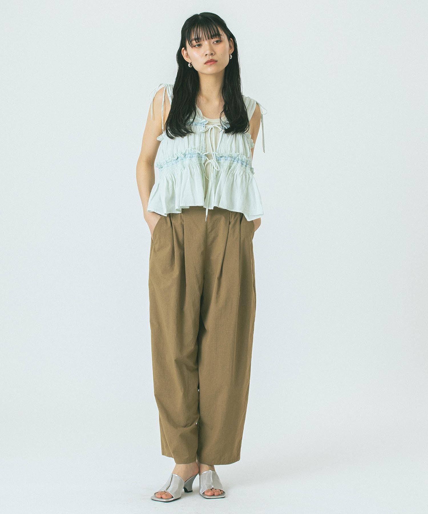 model:167cm 着用サイズ:ONE SIZE