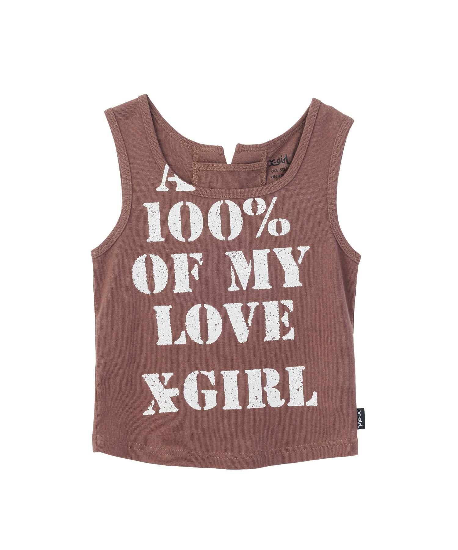 2WAY LACE UP TANK TOP