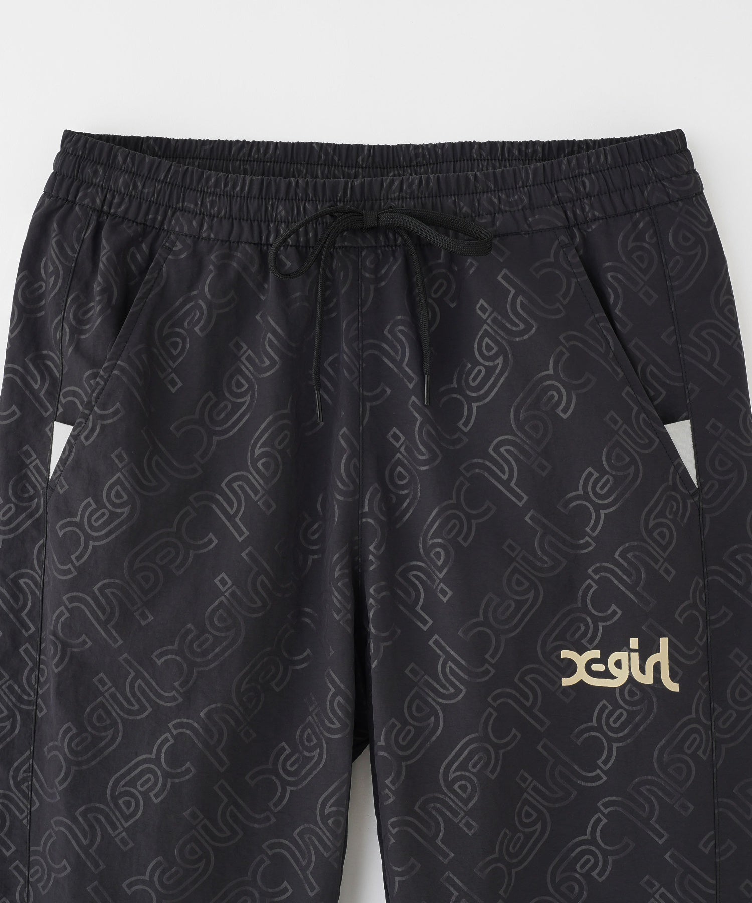 EMBOSSED WIND UP PANTS