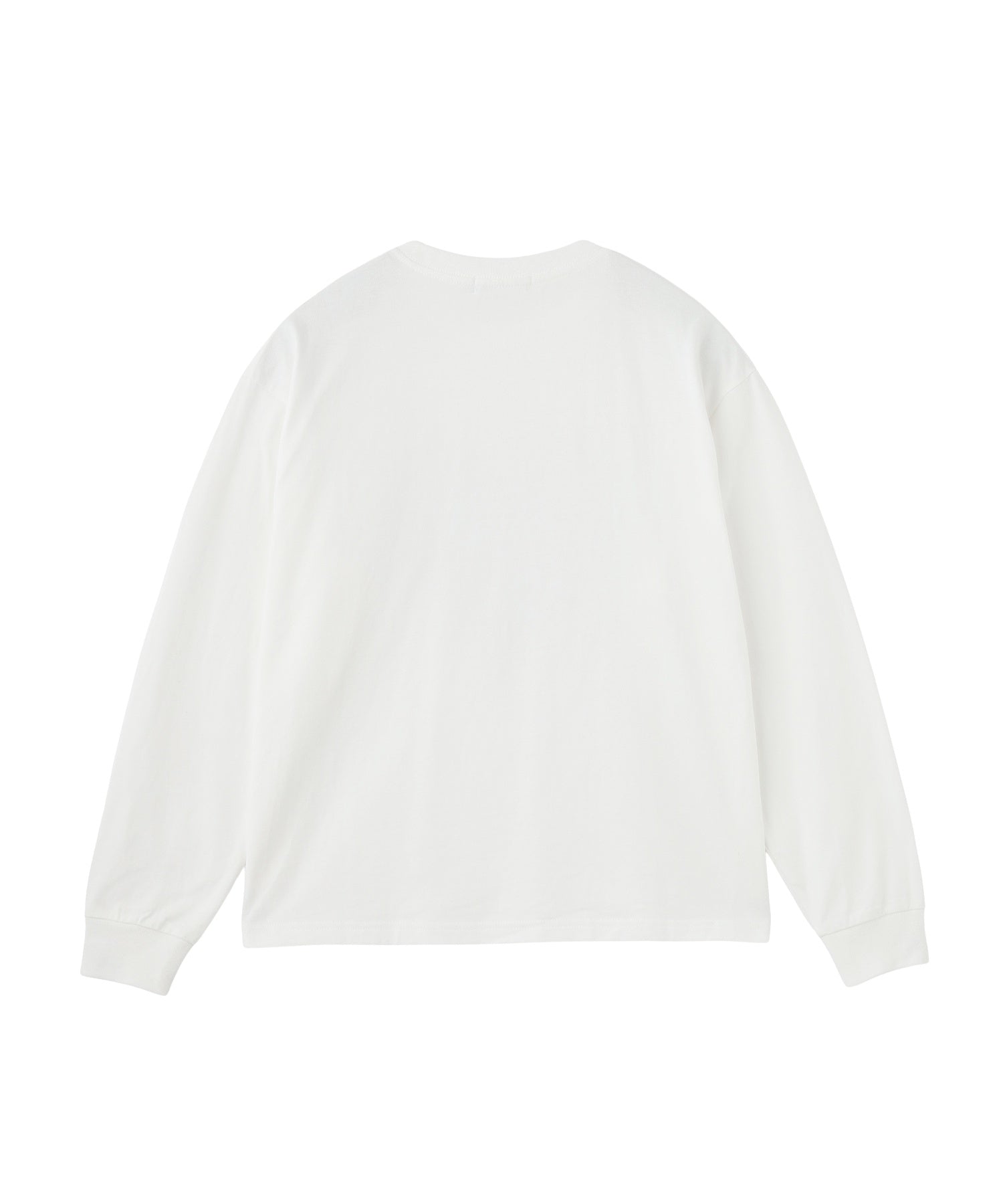 HEART FOIL PRINT L/S TEE