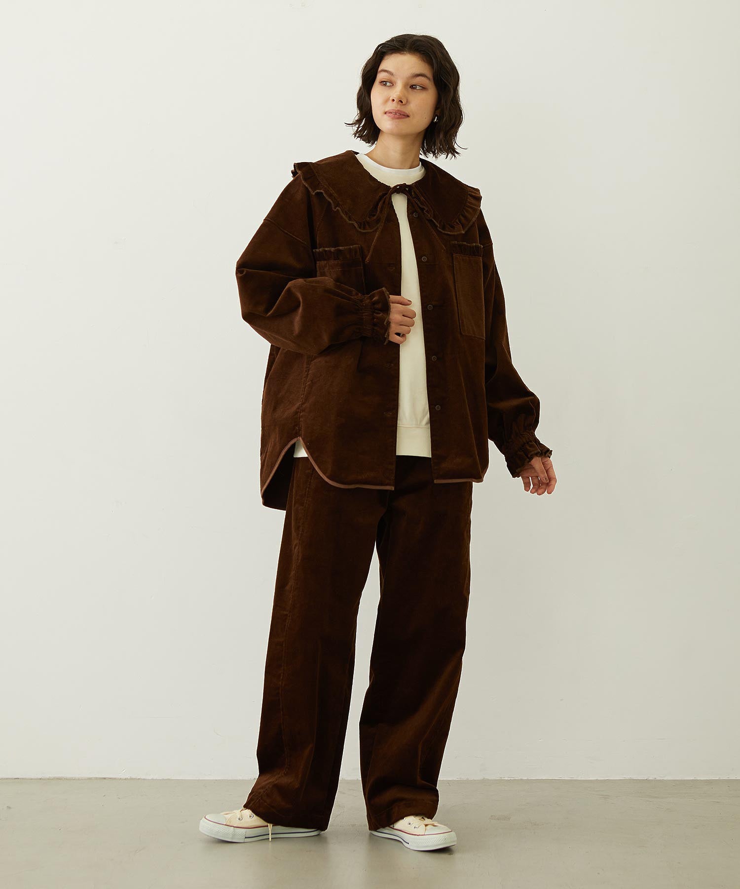 WORK STYLE CORDUROY PANTS