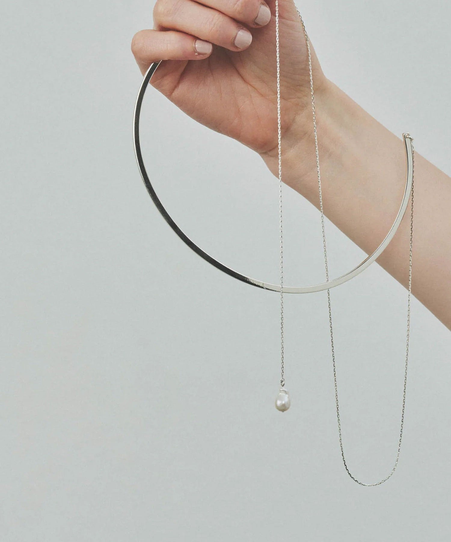 loni/BUD MULTIWAY PEARL CHOKER