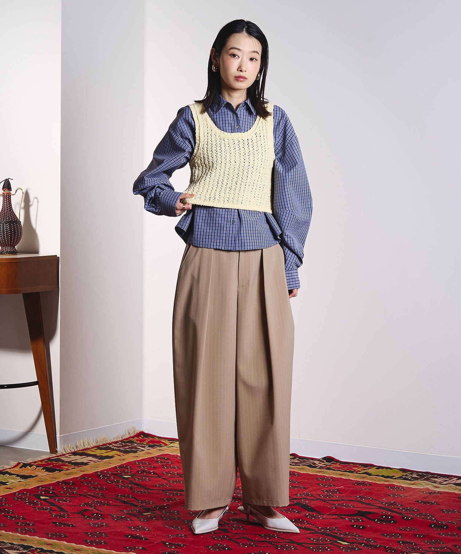 model:169cm 着用サイズ:ONE SIZE