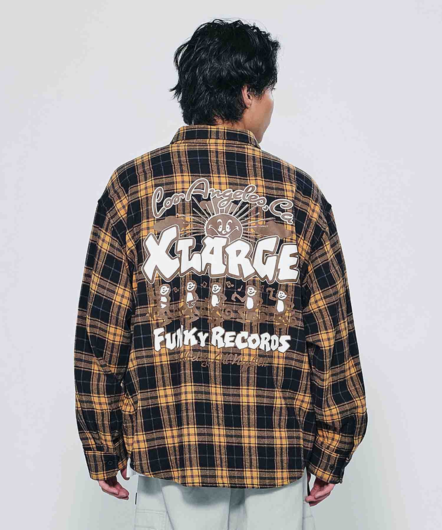 XLARGE FUNKY RECORDS L/S SHIRT – calif（カリフ）公式サイト