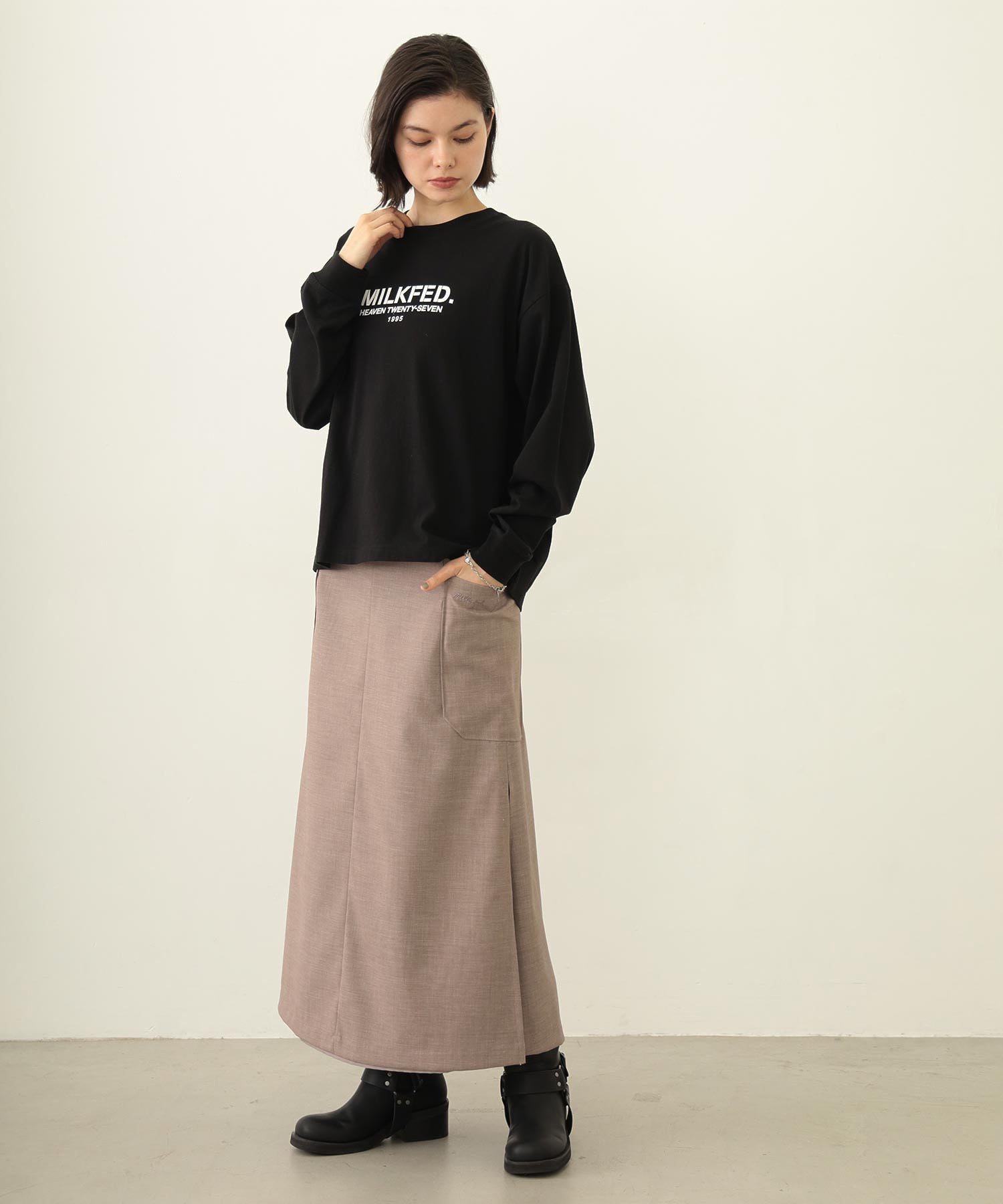 FLARED CARGO SKIRT
