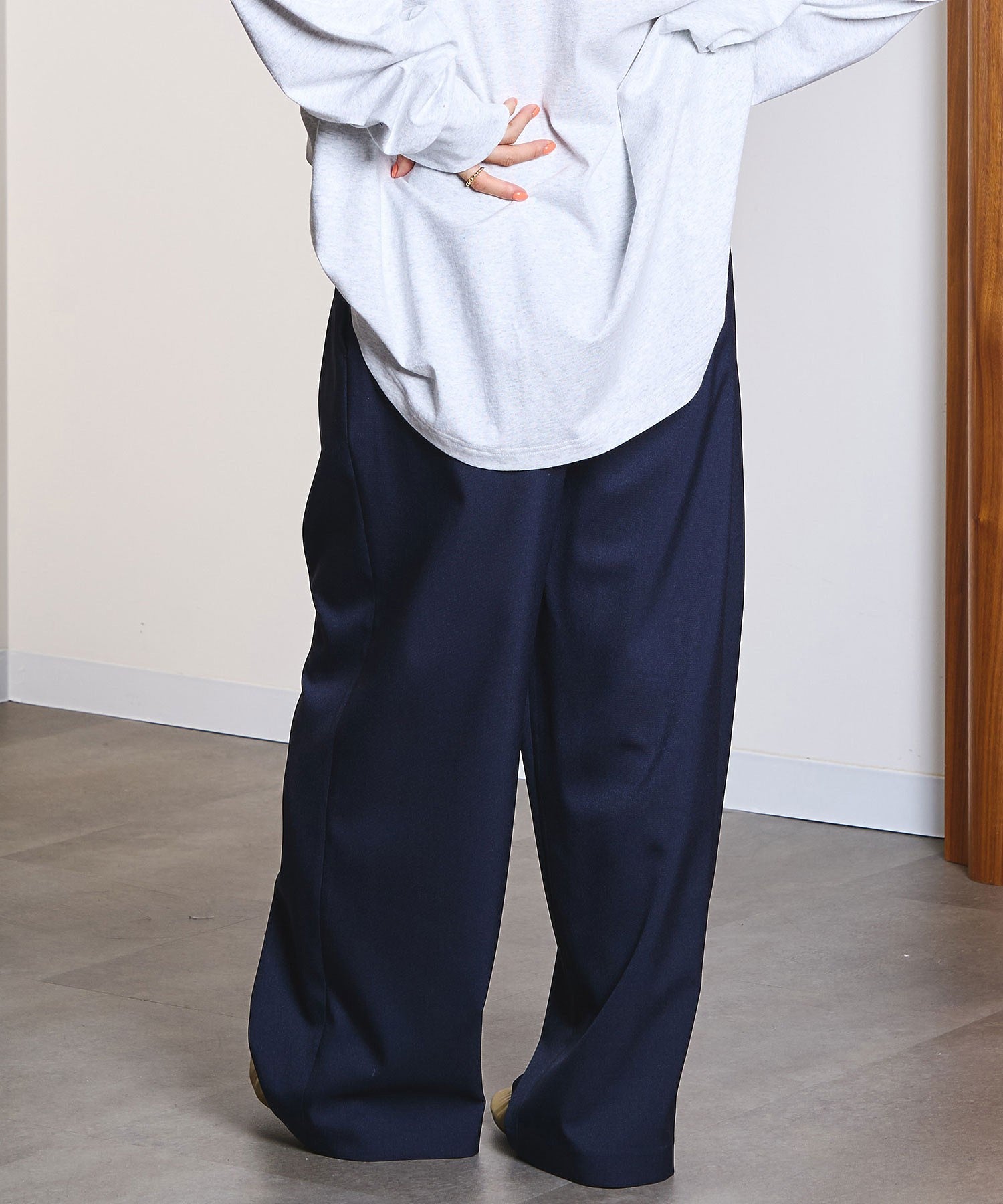 model:168cm 着用サイズ:S