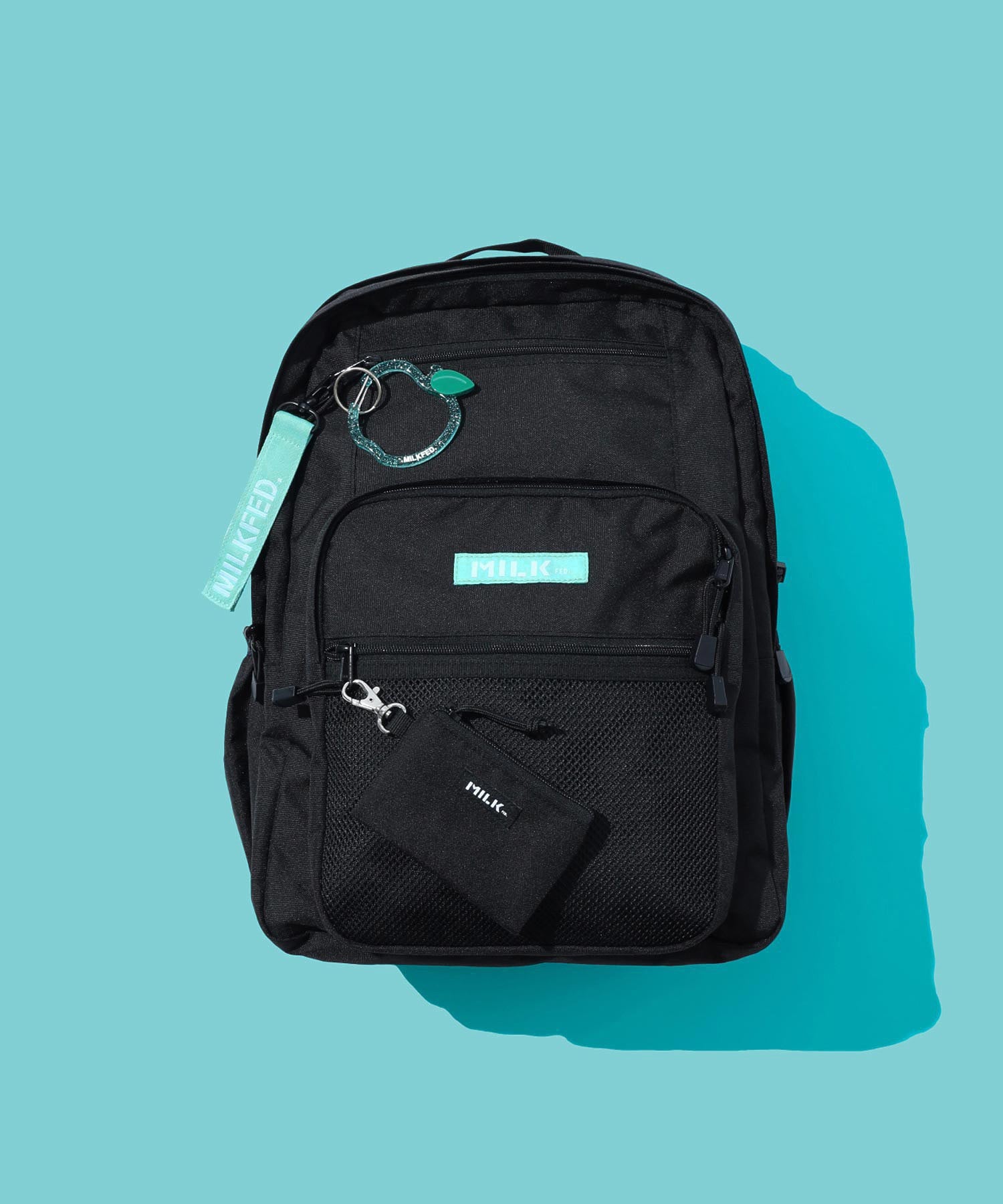 W ZIP BACKPACK LtGREEN