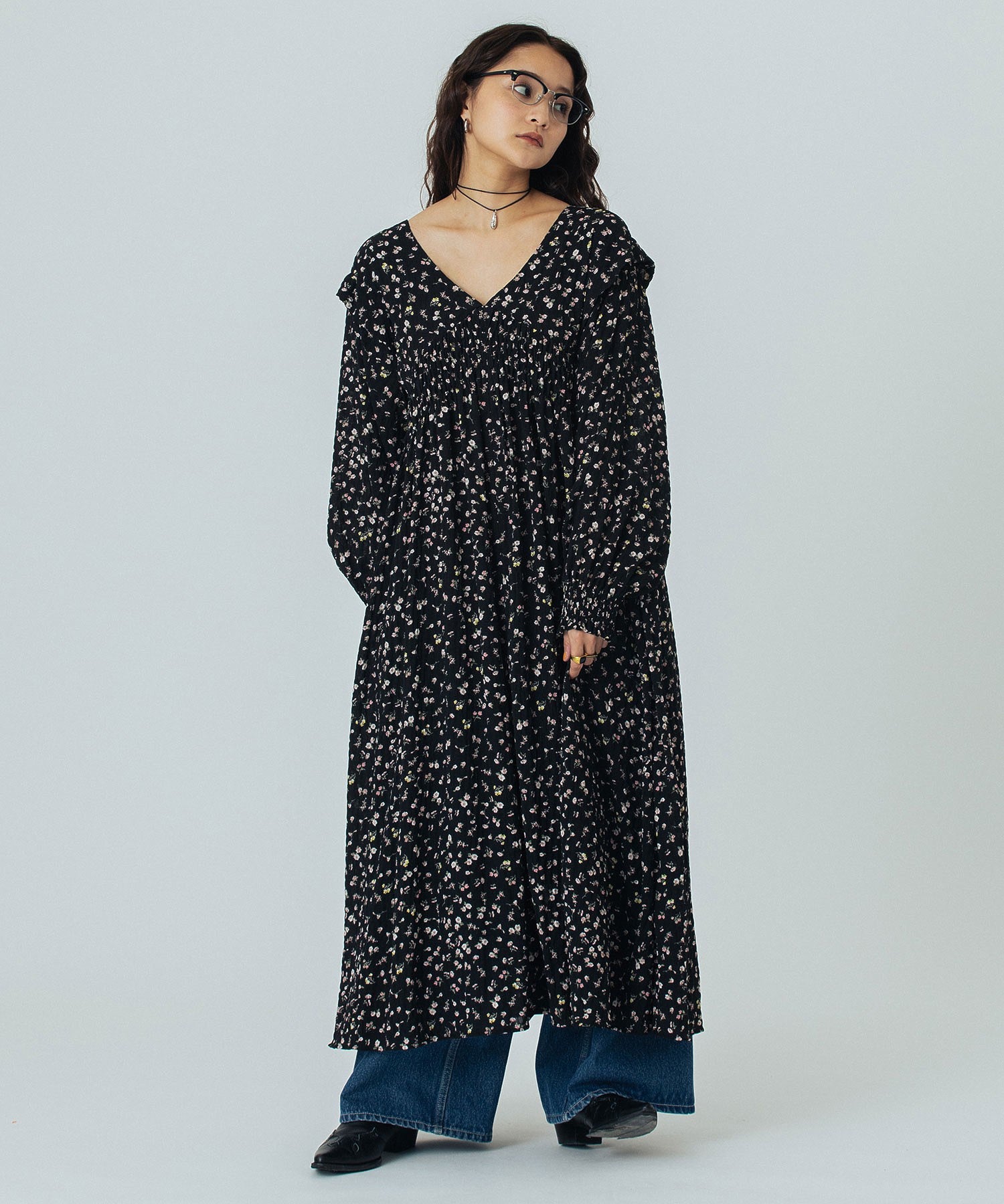 model:160cm 着用サイズ:ONE SIZE