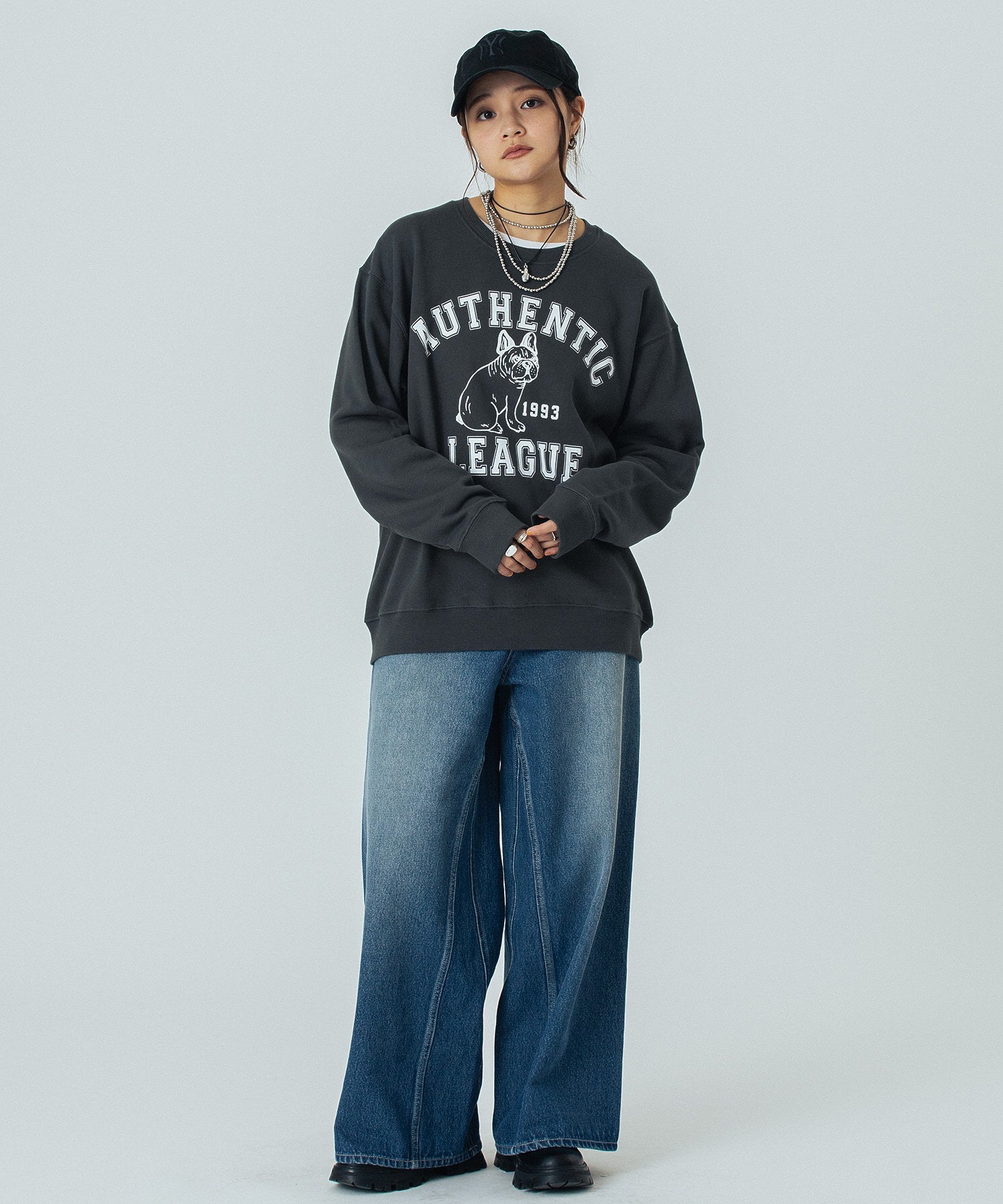 【WEB・一部店舗限定】ANIMAL PRINT SWEAT