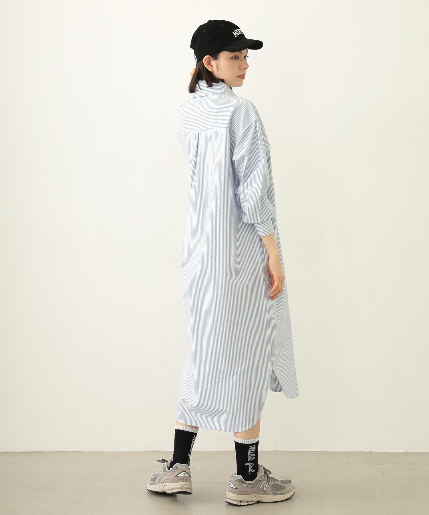 LAYERED SHIRTS DRESS