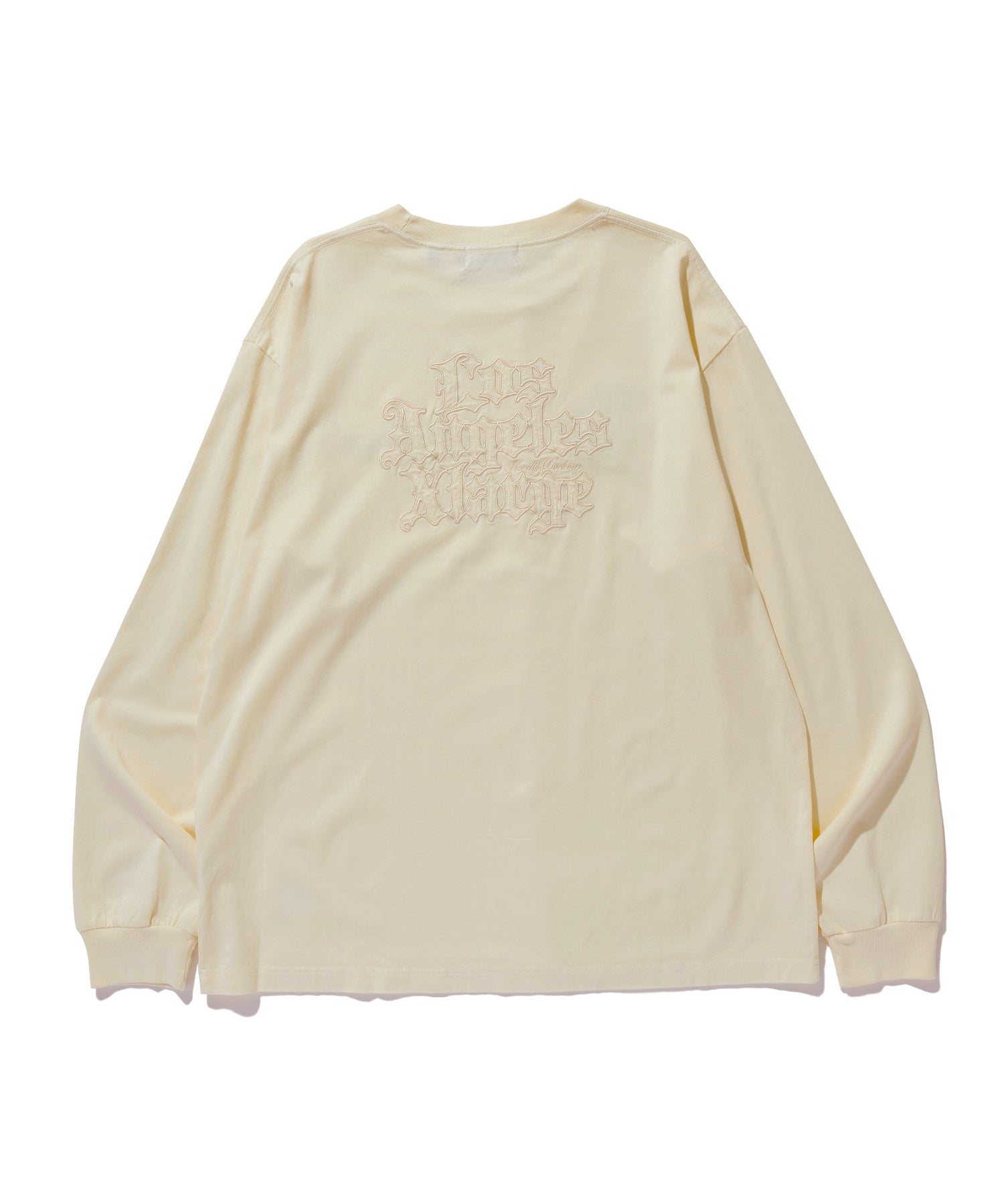 PATCHED OLD ENGLISH L/S TEE