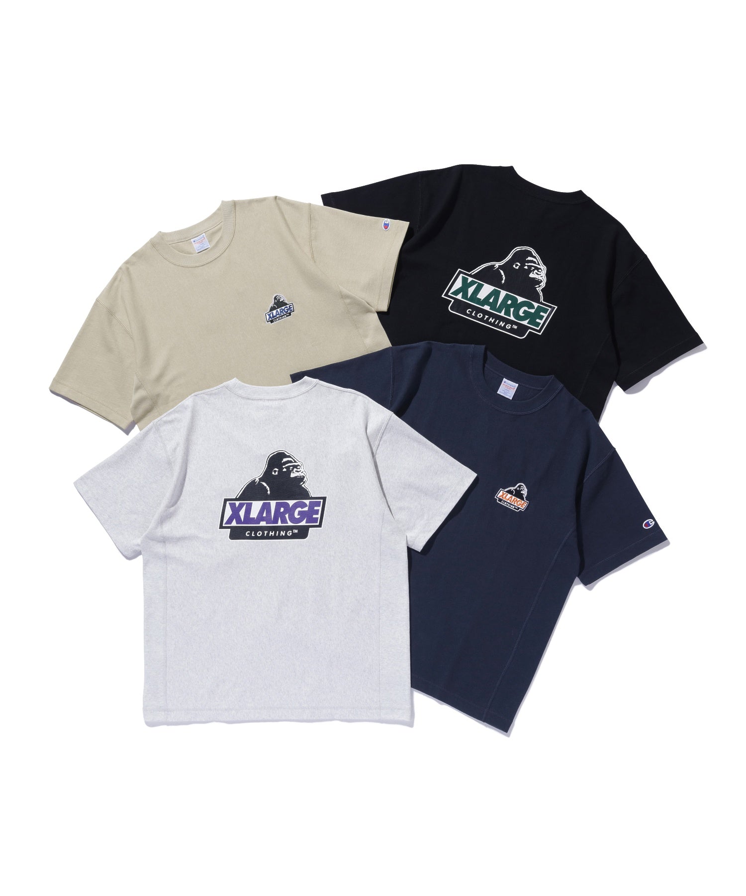 XLARGE×Champion S/S TEE