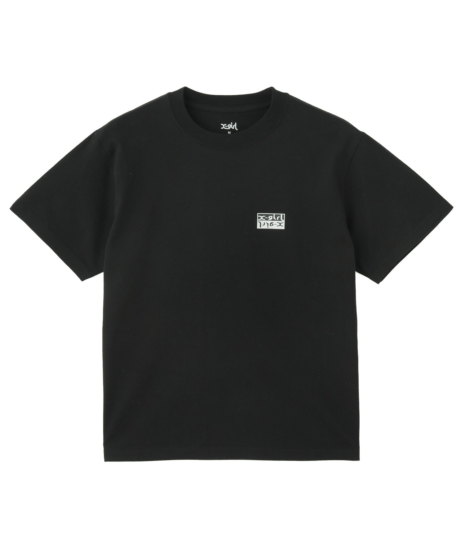 BICOLOR BOX LOGO S/S TEE（Tシャツ/カットソー）｜X-girl