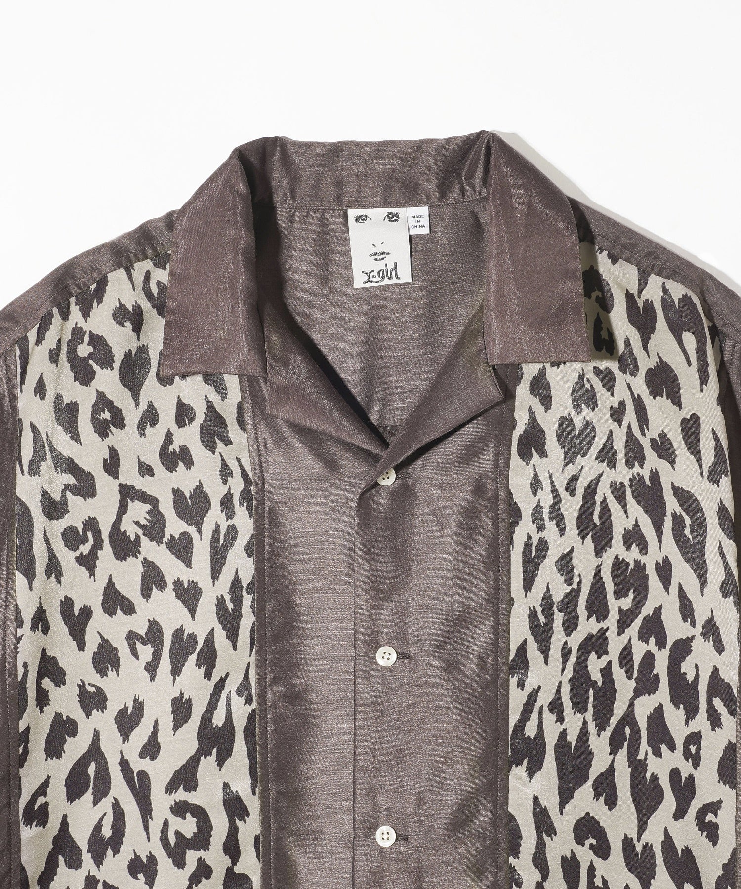 HEART LEOPARD S/S SHIRT