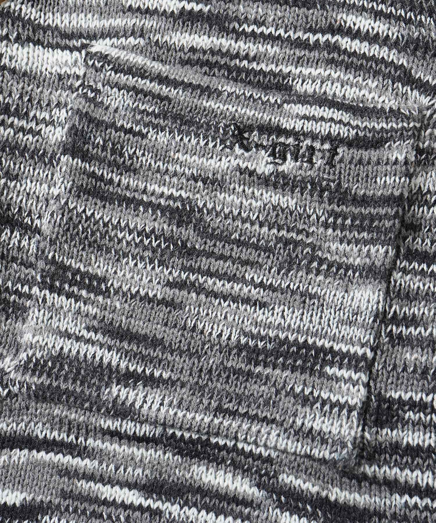 MELANGE KNIT CARDIGAN X-girl