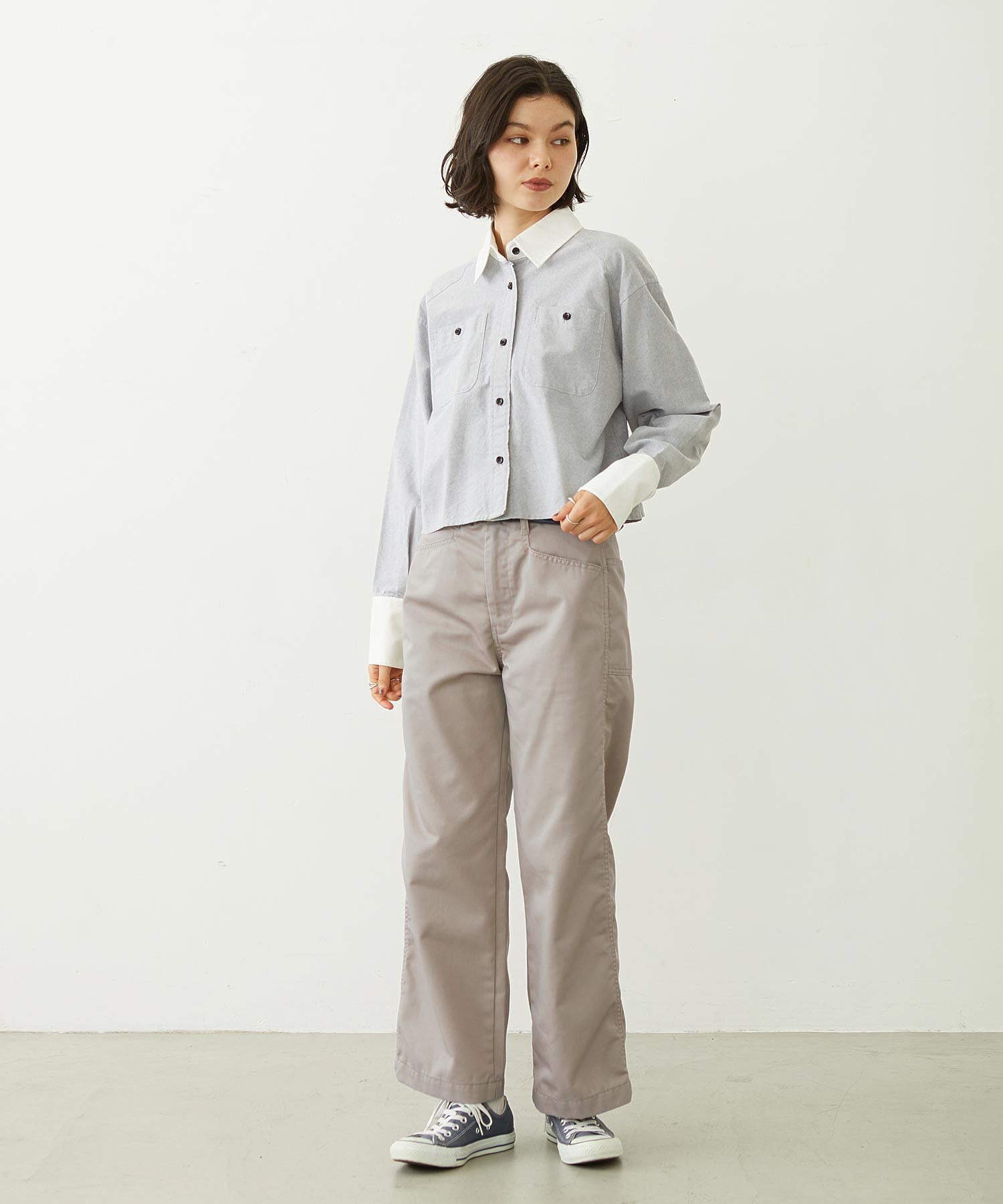 ACCENT COLLAR and CUFFS SHIRT