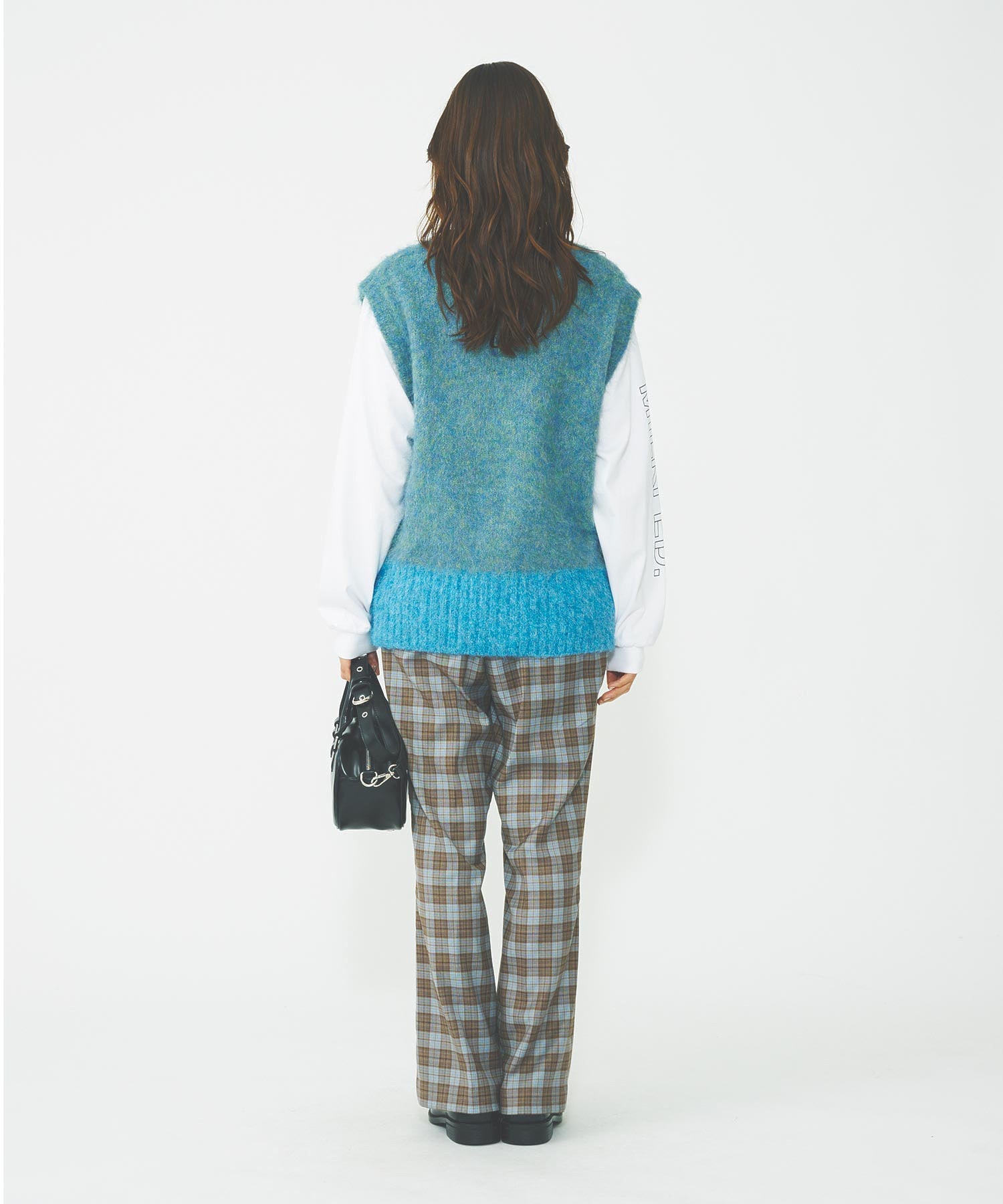 SHAGGY KNIT VEST