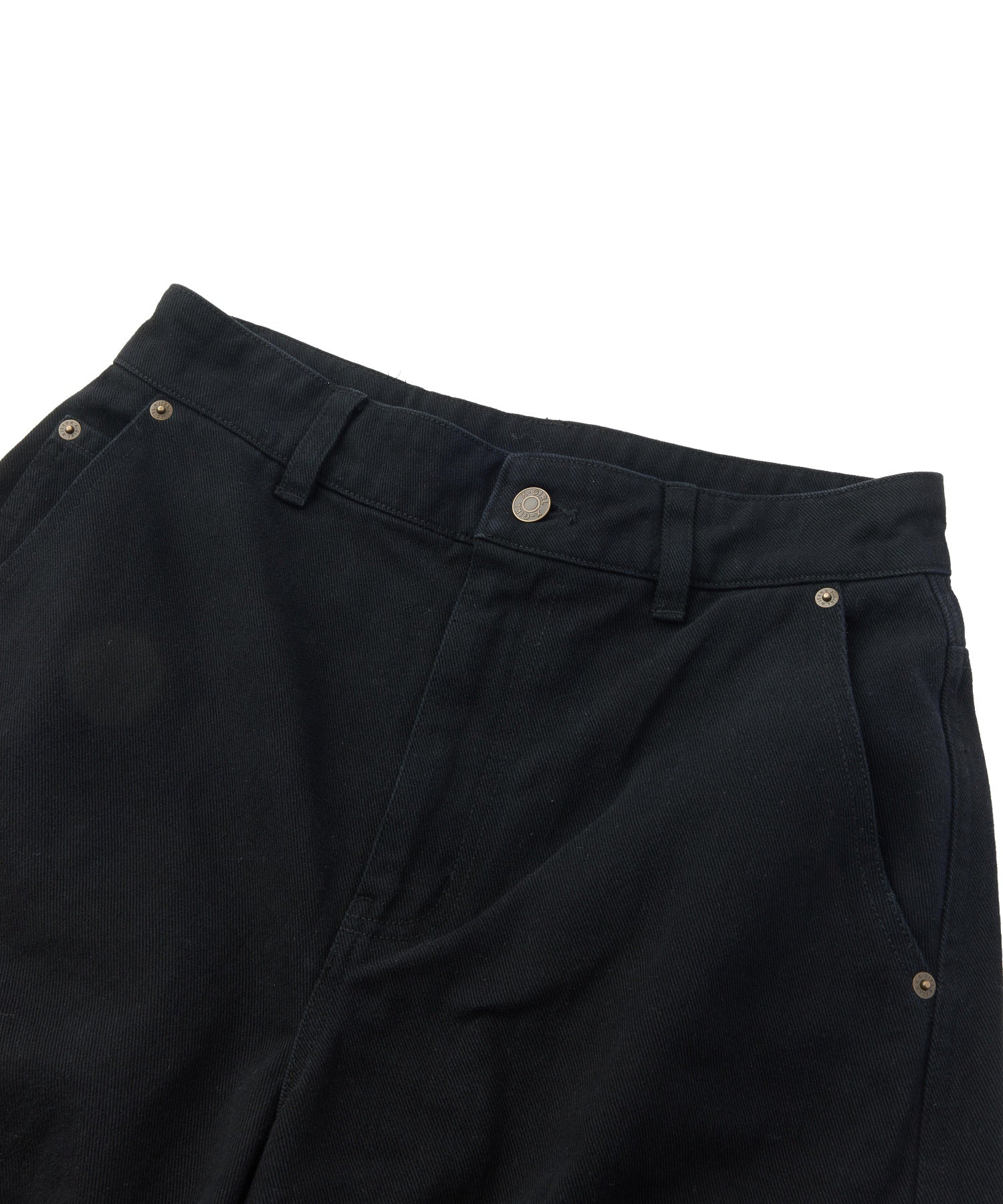 FADED WIDE LEG FLARE CARGO PANTS