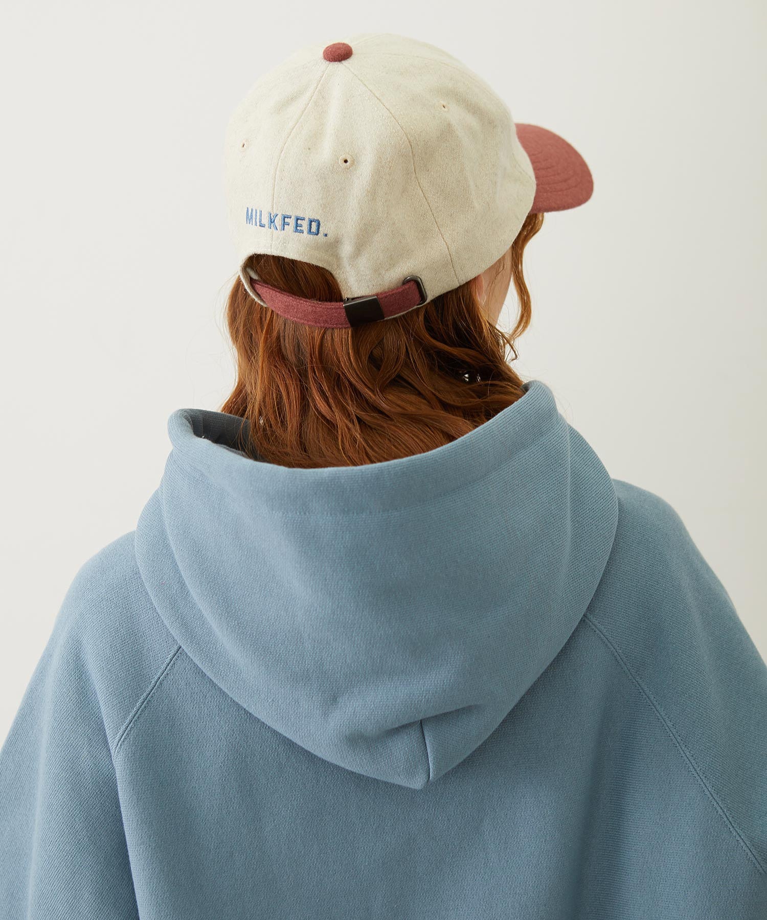 CHENILLE LOGO EMBROIDERY MELTON CAP