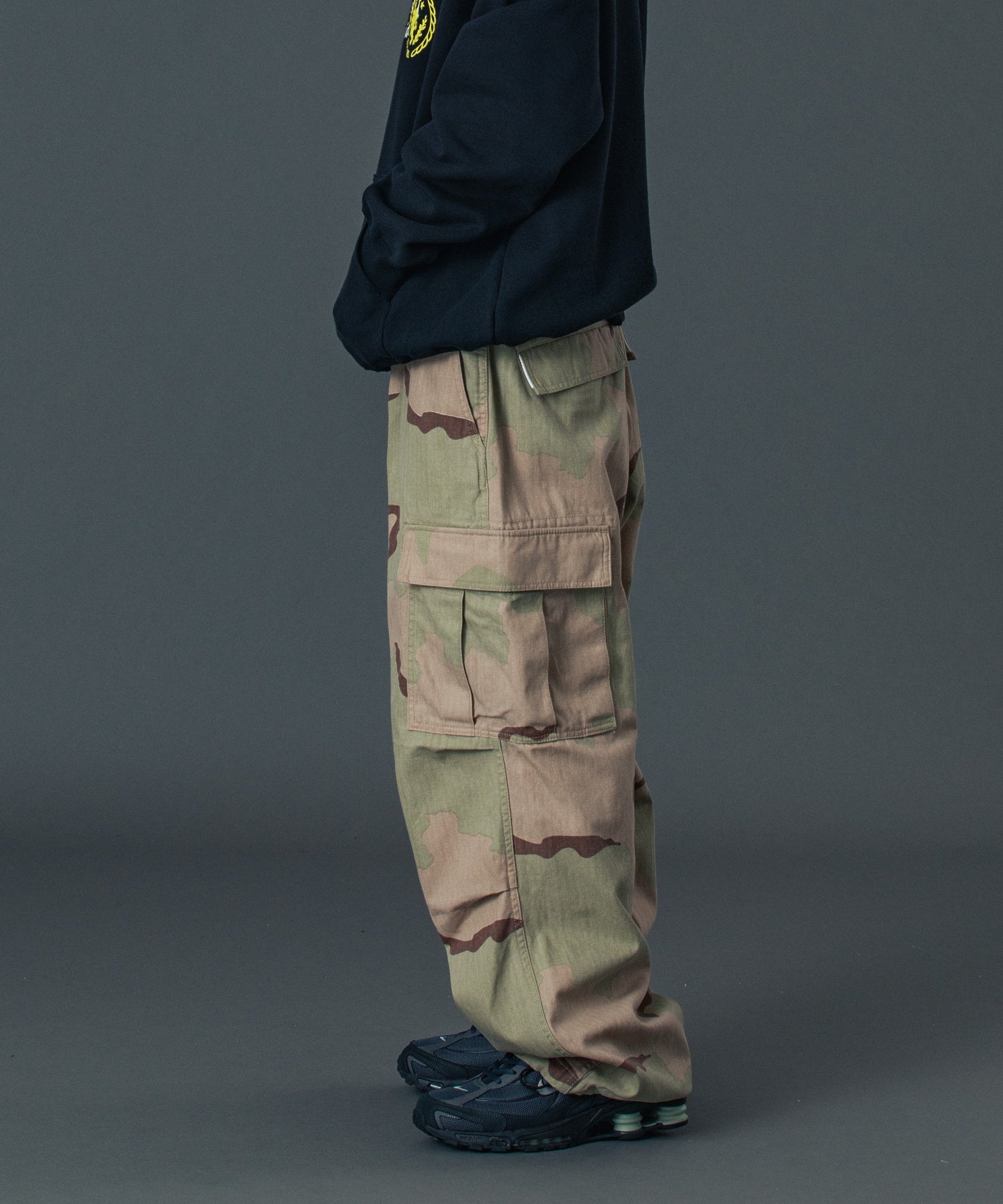 CAMO CARGO PANTS