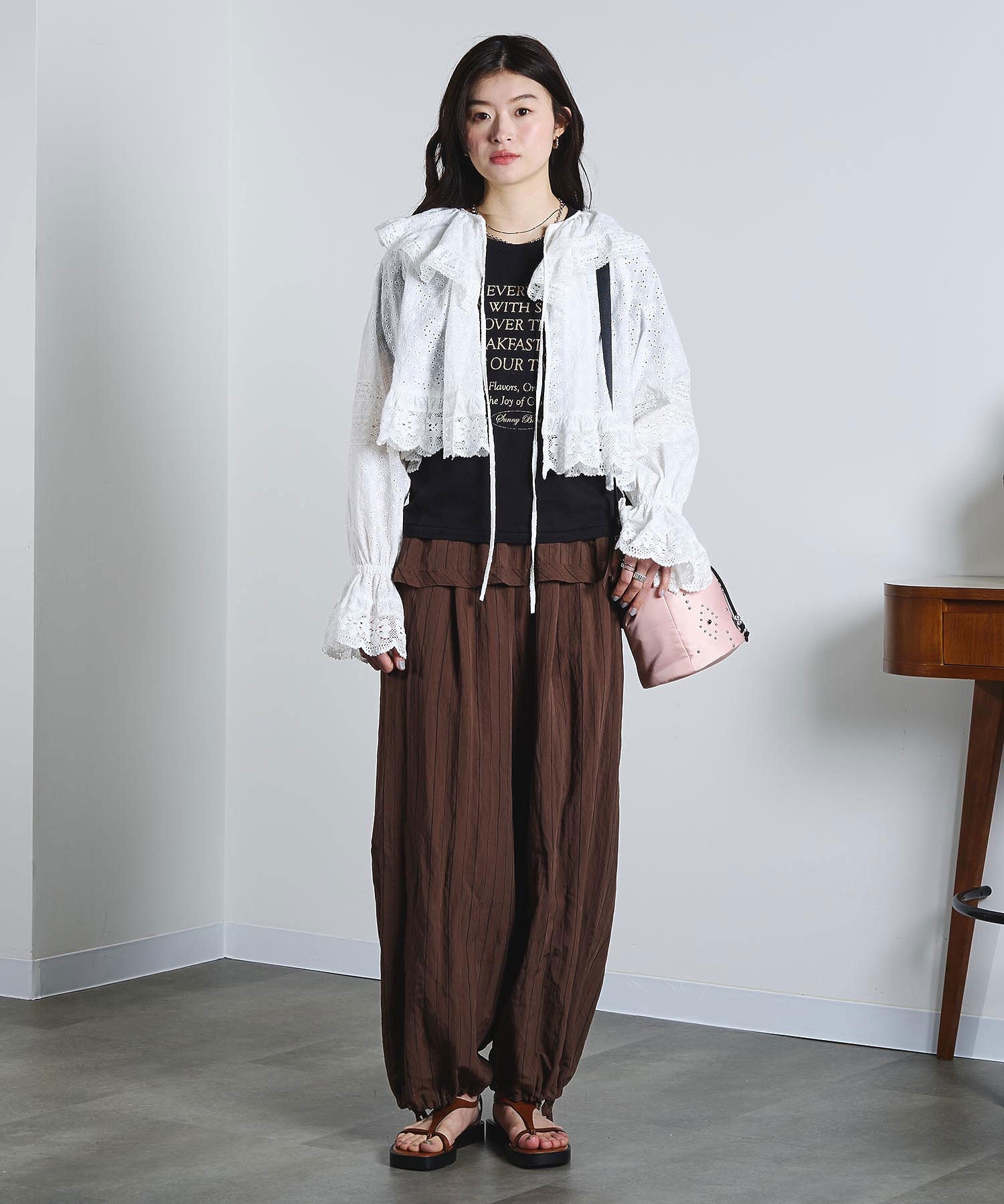 model:171cm 着用サイズ:ONE SIZE