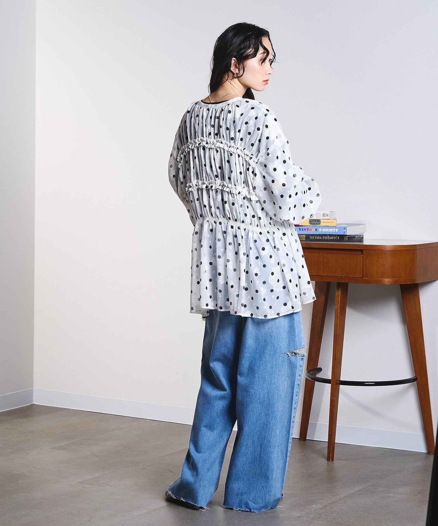 model:161cm 着用サイズ:ONE SIZE