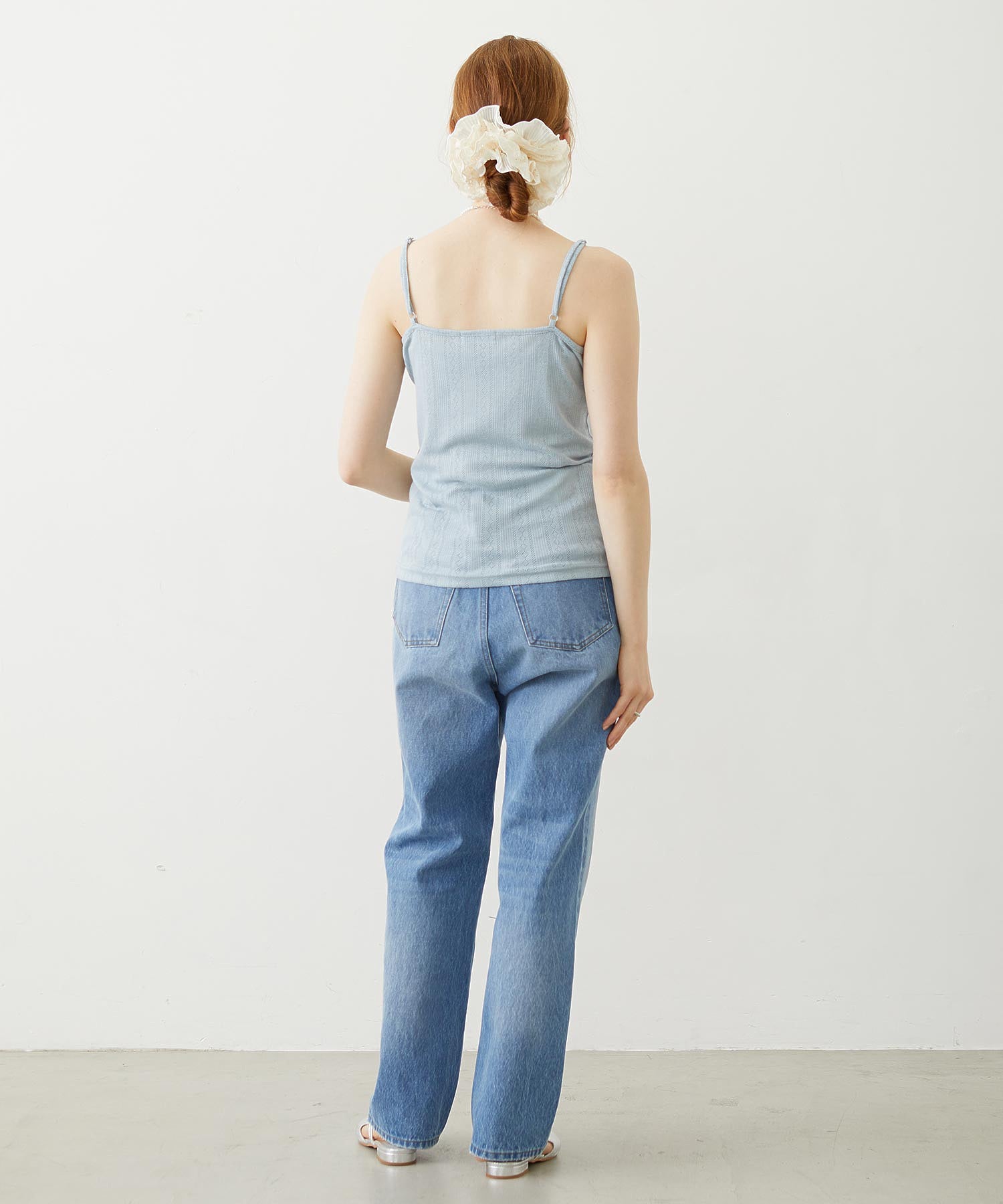 OVAL LOGO LACE CAMISOLE