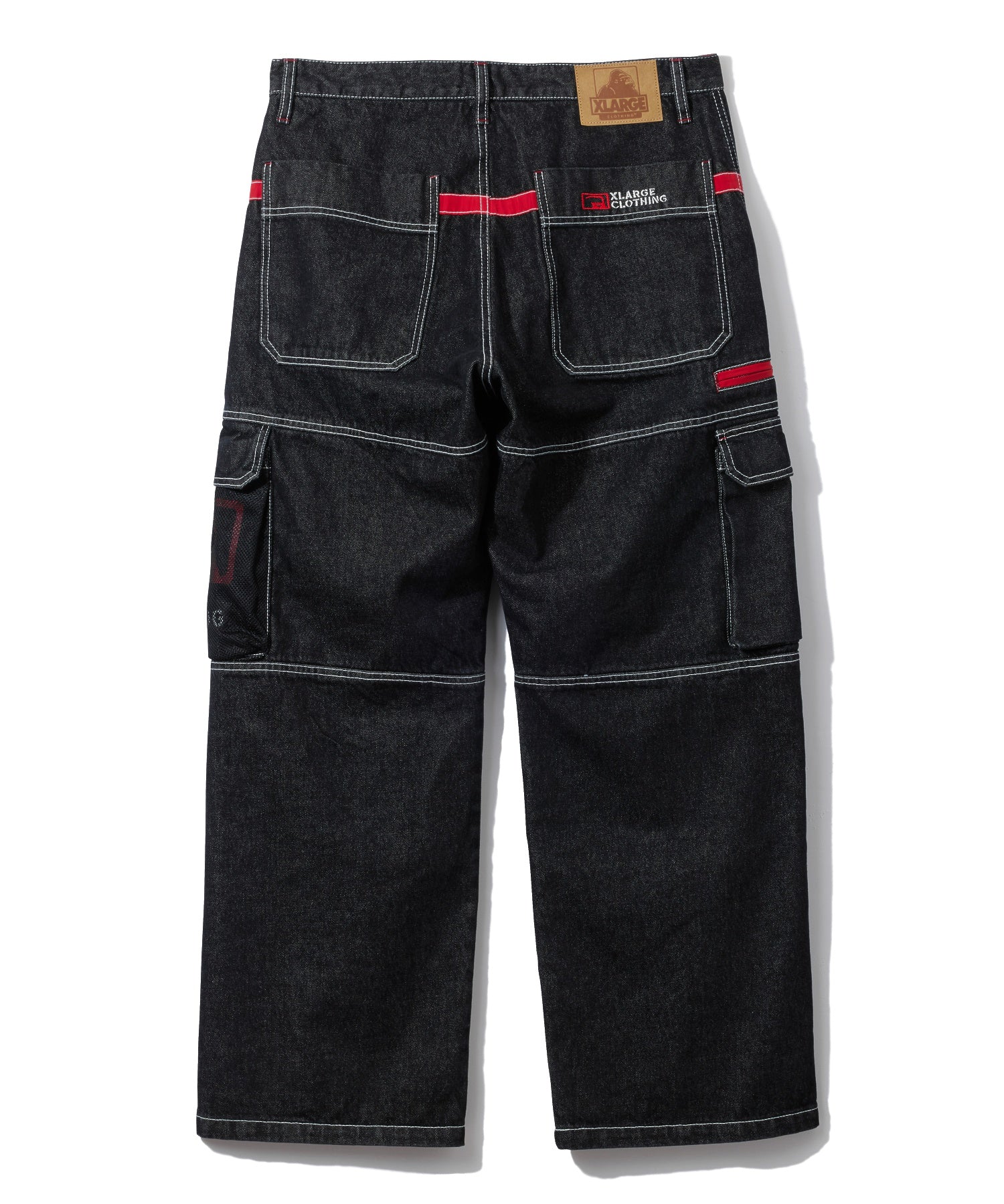 DENIM CARGO PANTS