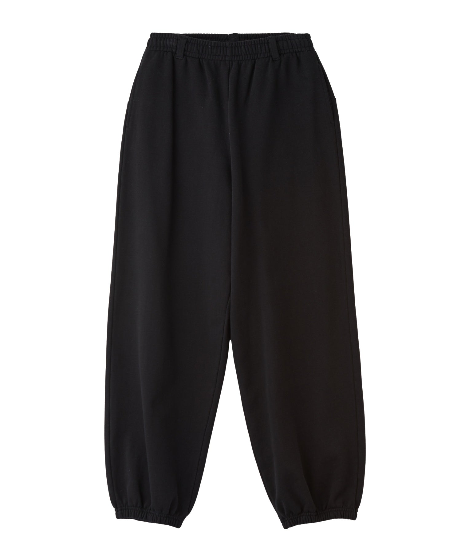 EMBROIDERED POCKET VOLUME SWEATPANTS