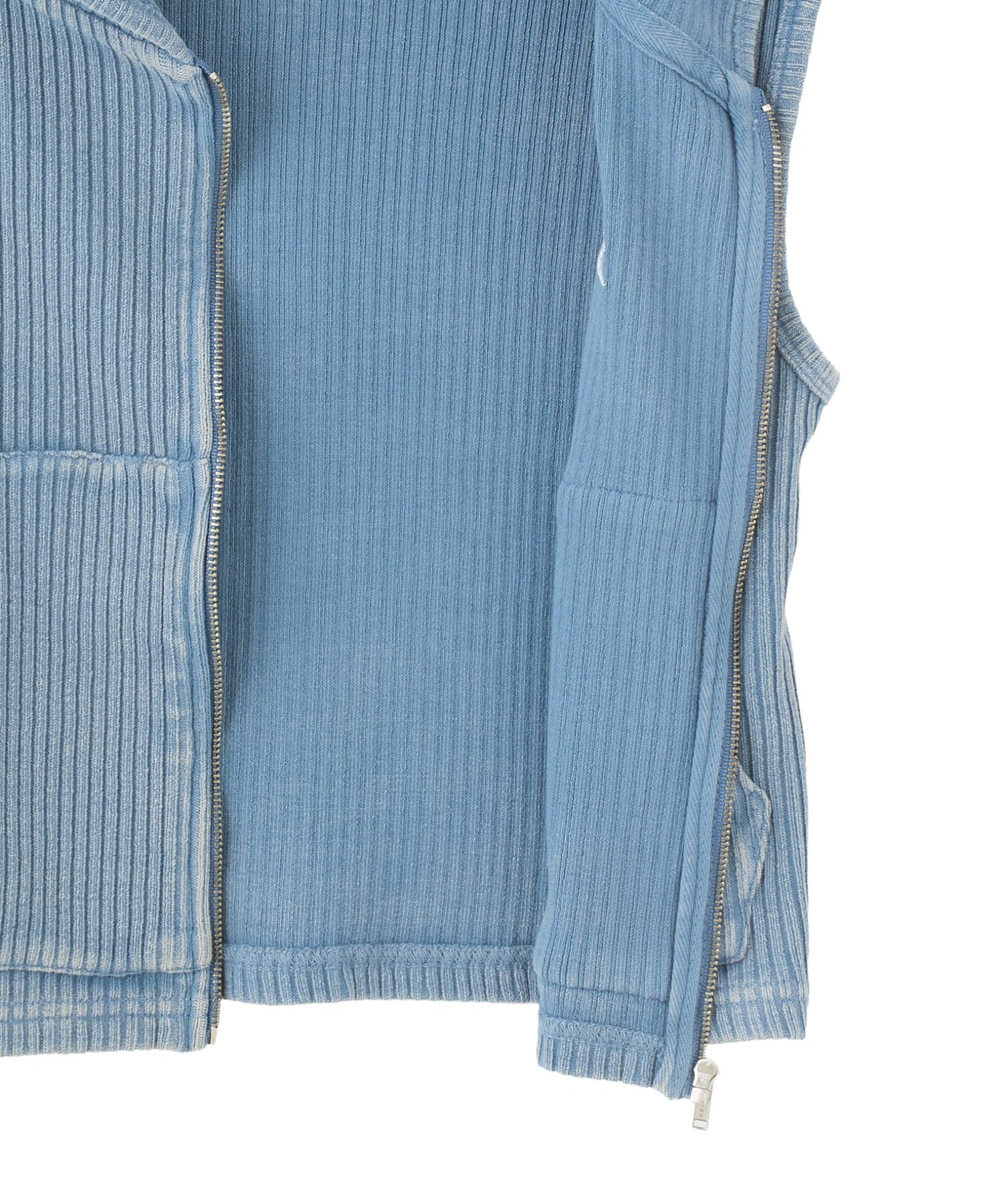 FADED ZIP UP HOODIE