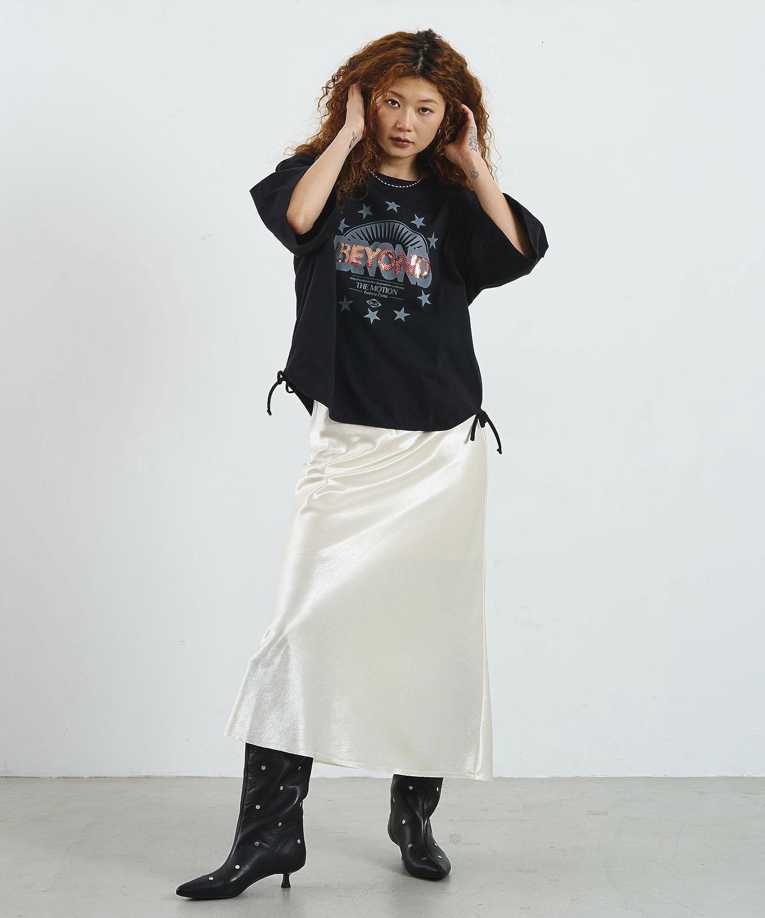 model:168cm 着用サイズ:S