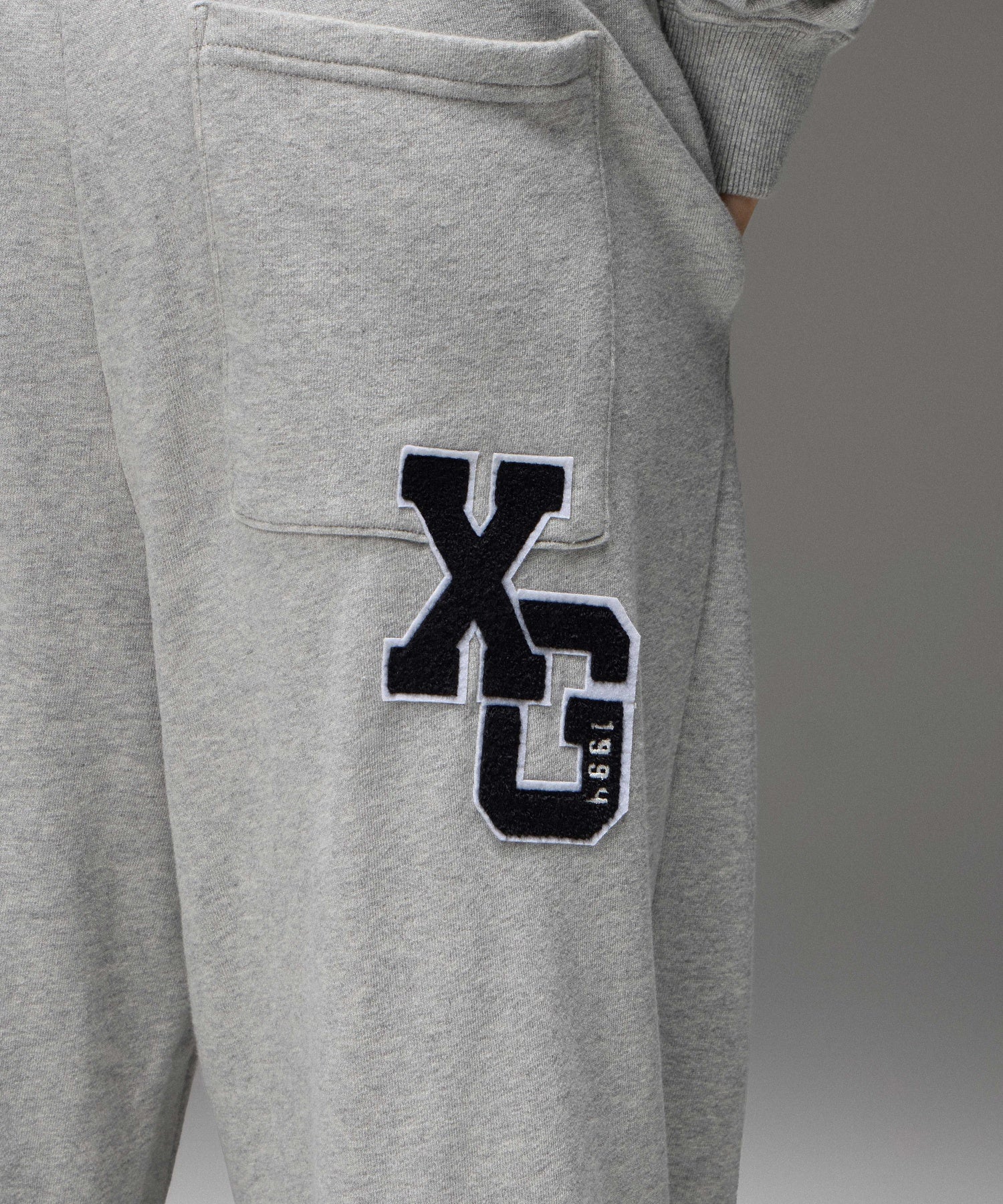 X-girl PATCHES SWEATPANTS