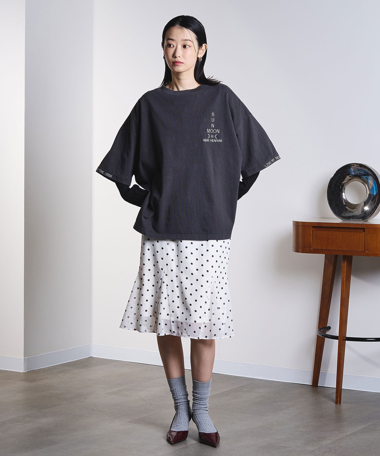 model:169cm 着用サイズ:ONE SIZE
