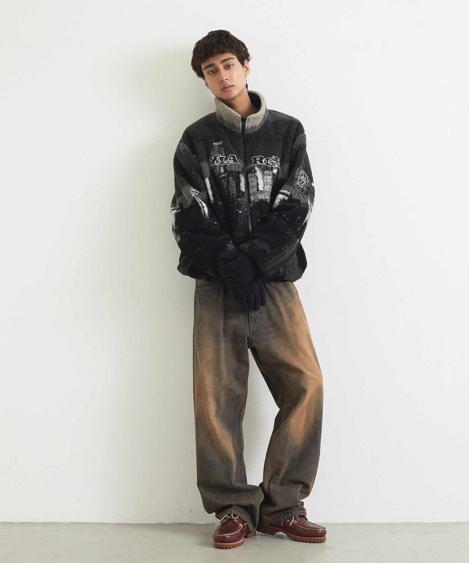 REVERSIBLE NYLON JACKET