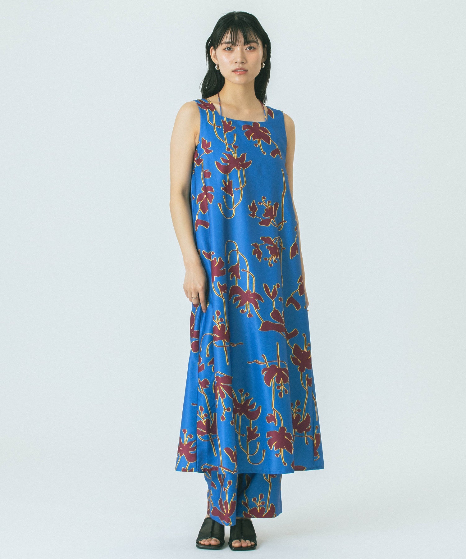 FLOWER PRINT PANTS