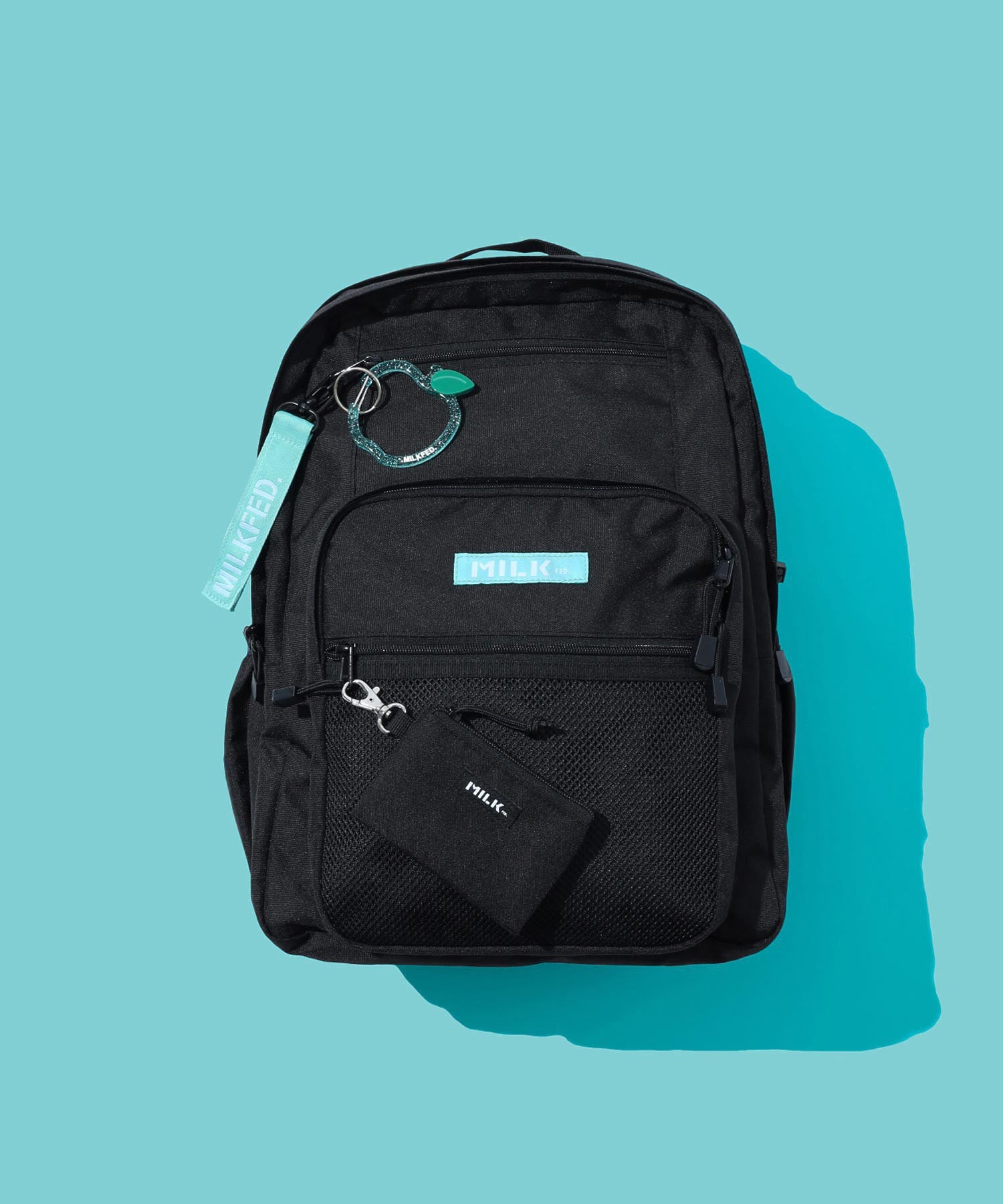 W ZIP BACKPACK LtGREEN